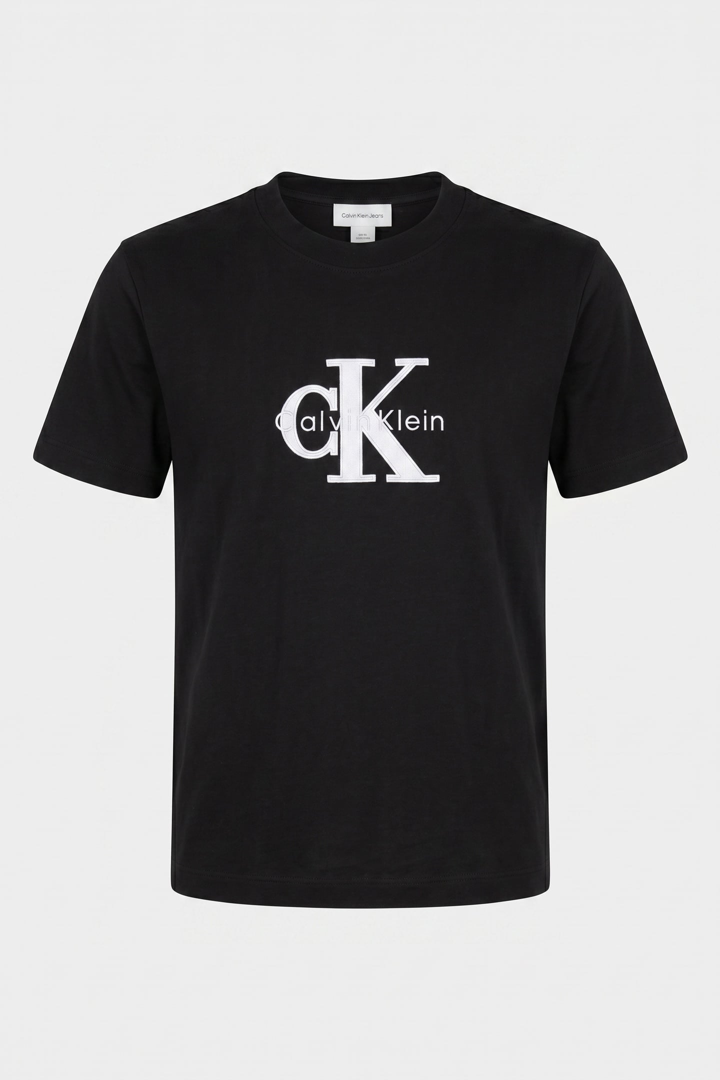 SS CLASSIC MONOLOGO TEE BLACK 3