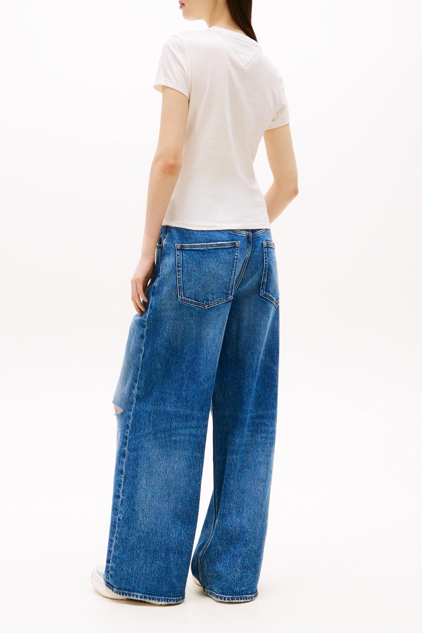 SLIM US LINEAR T-SHIRT ANCIENT WHITE 2