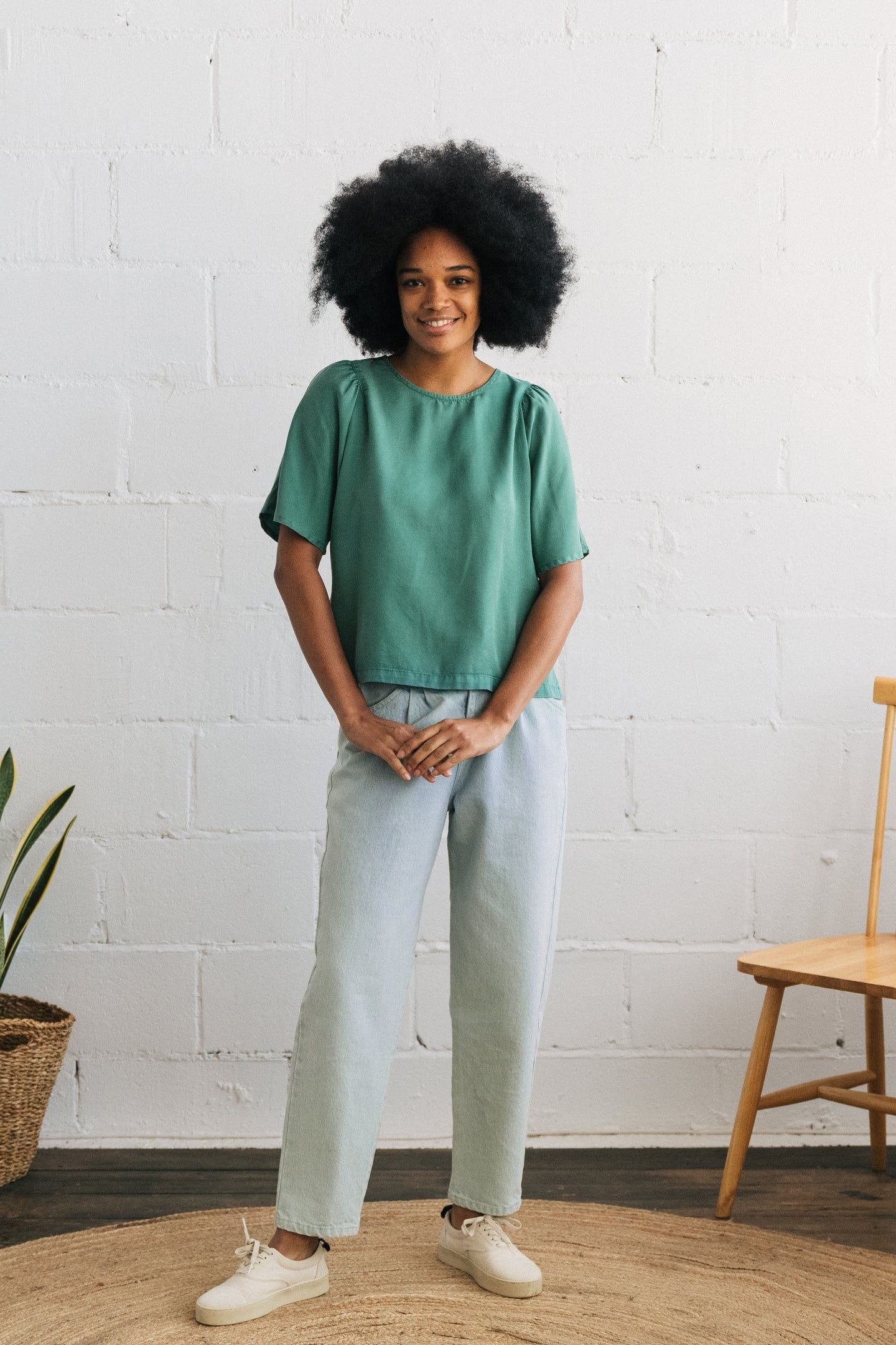 RUBONDO SHIRT CASCADE GREEN 1