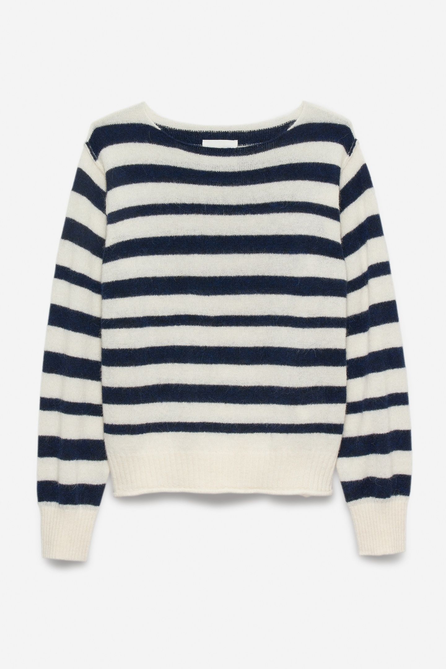 LUPIN PULLOVER ECRU/NAVY 4