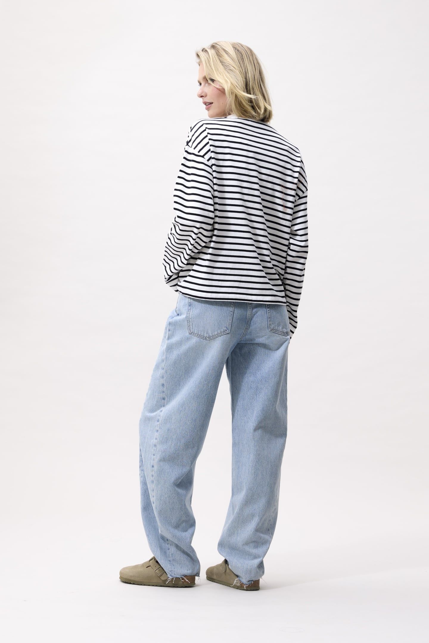 STRIPED LONG SLEEVE OFF WHITE 6