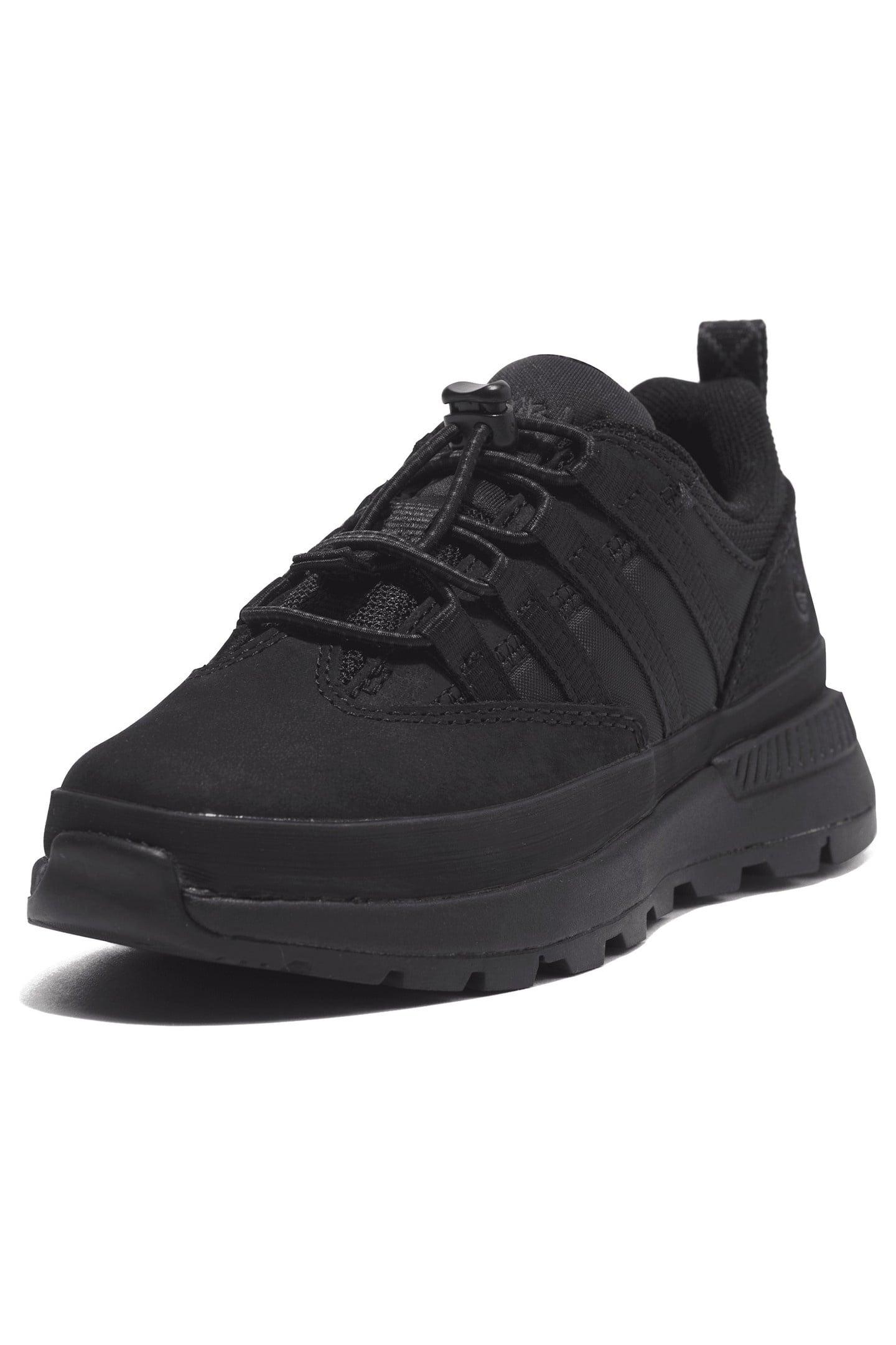 EURO TREKKER LOW LACE UP SNEAKER JET BLACK 3