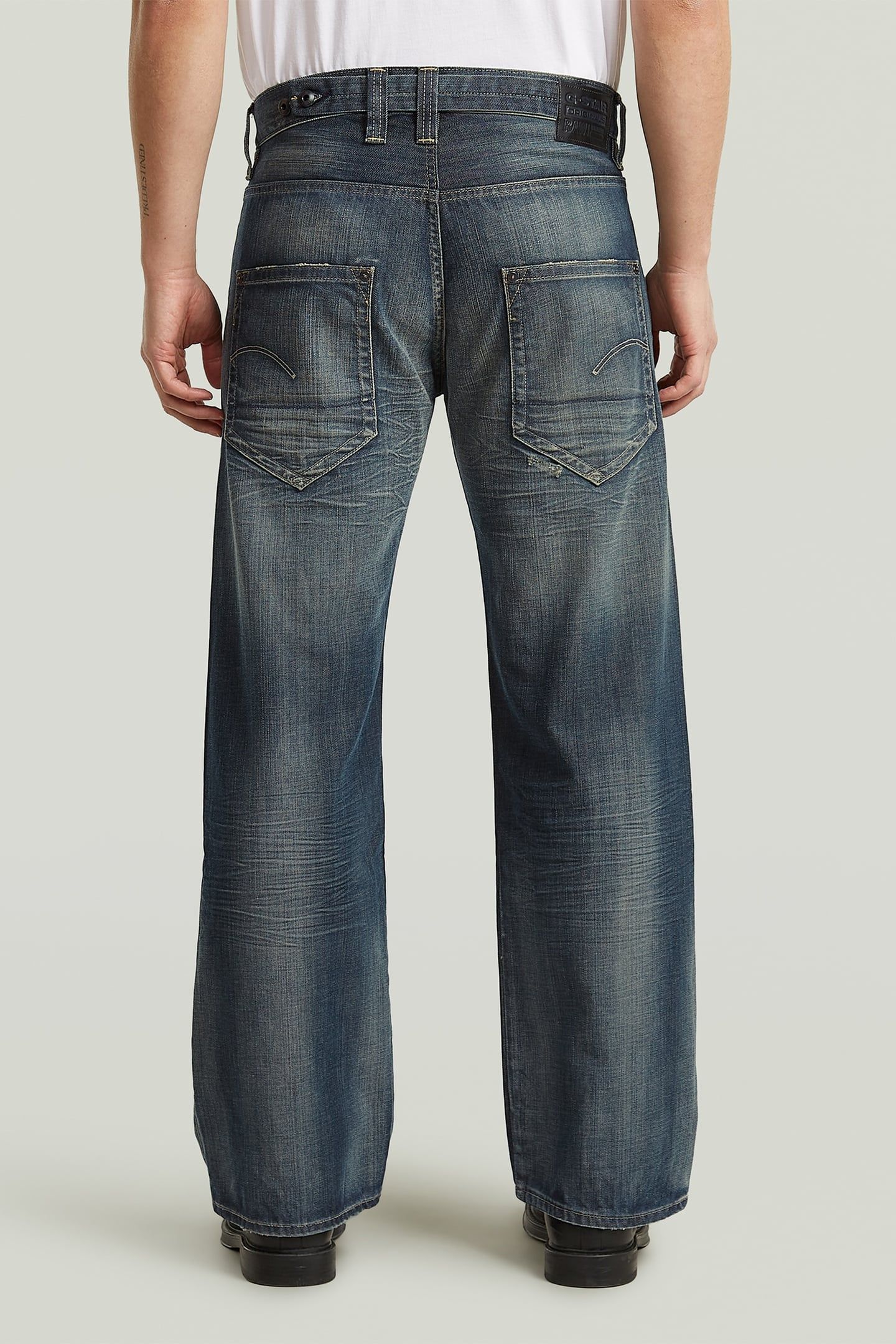 G-STAR RADAR LOW LOOSE JEANS MEDIUM BLUE 2