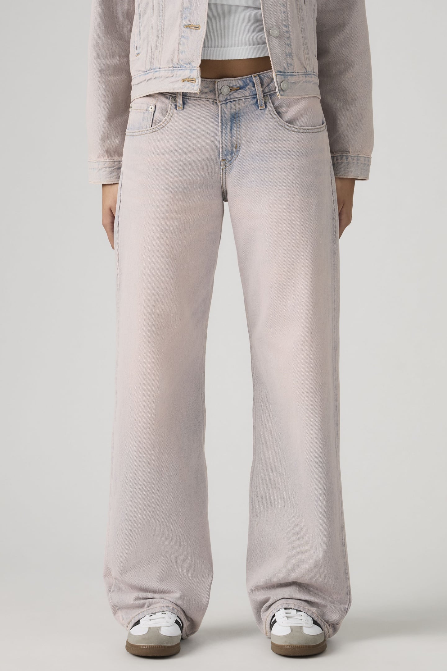 LOW LOOSE ROSE UP JEANS 5
