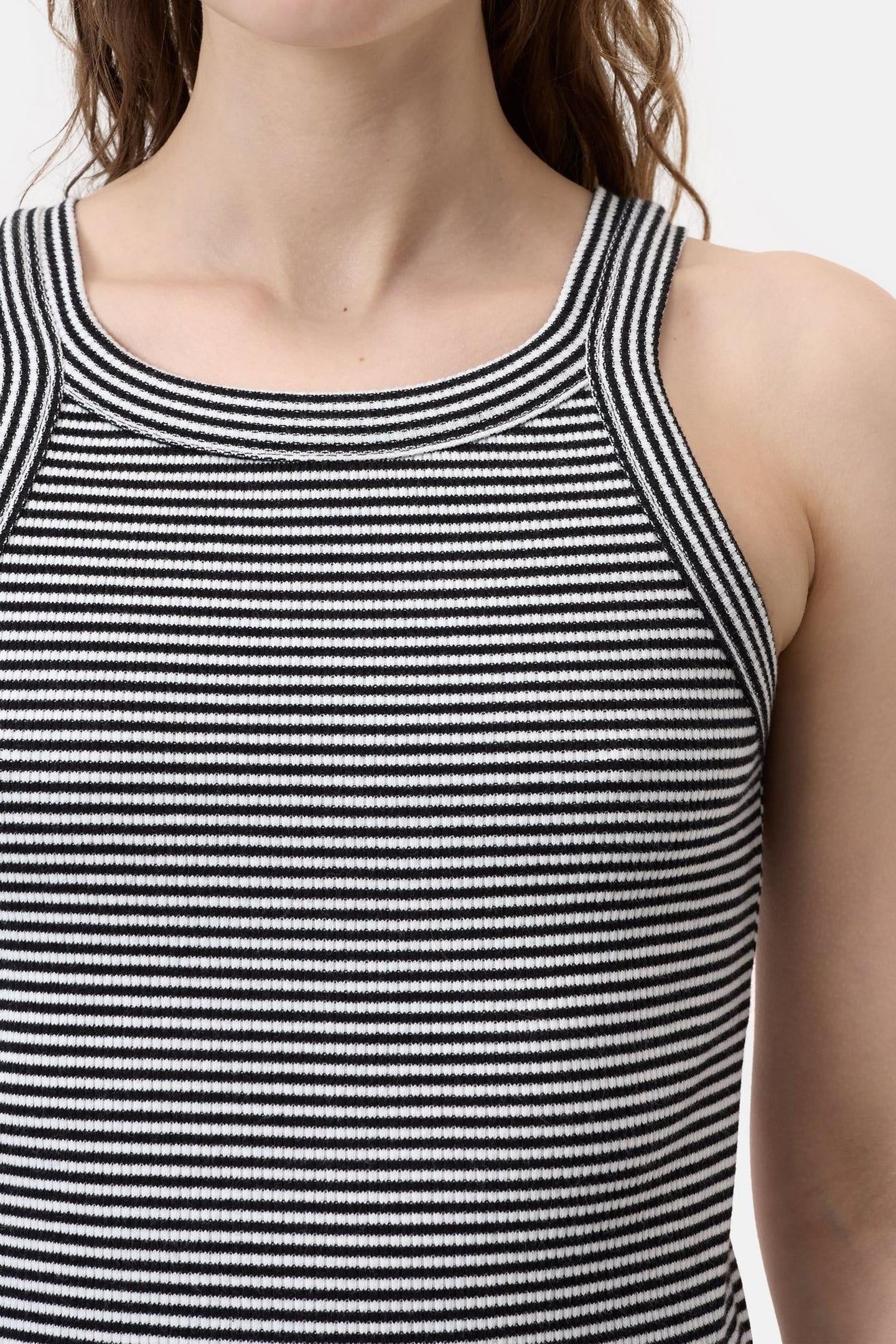 RACER TANK TOP IVORY 8
