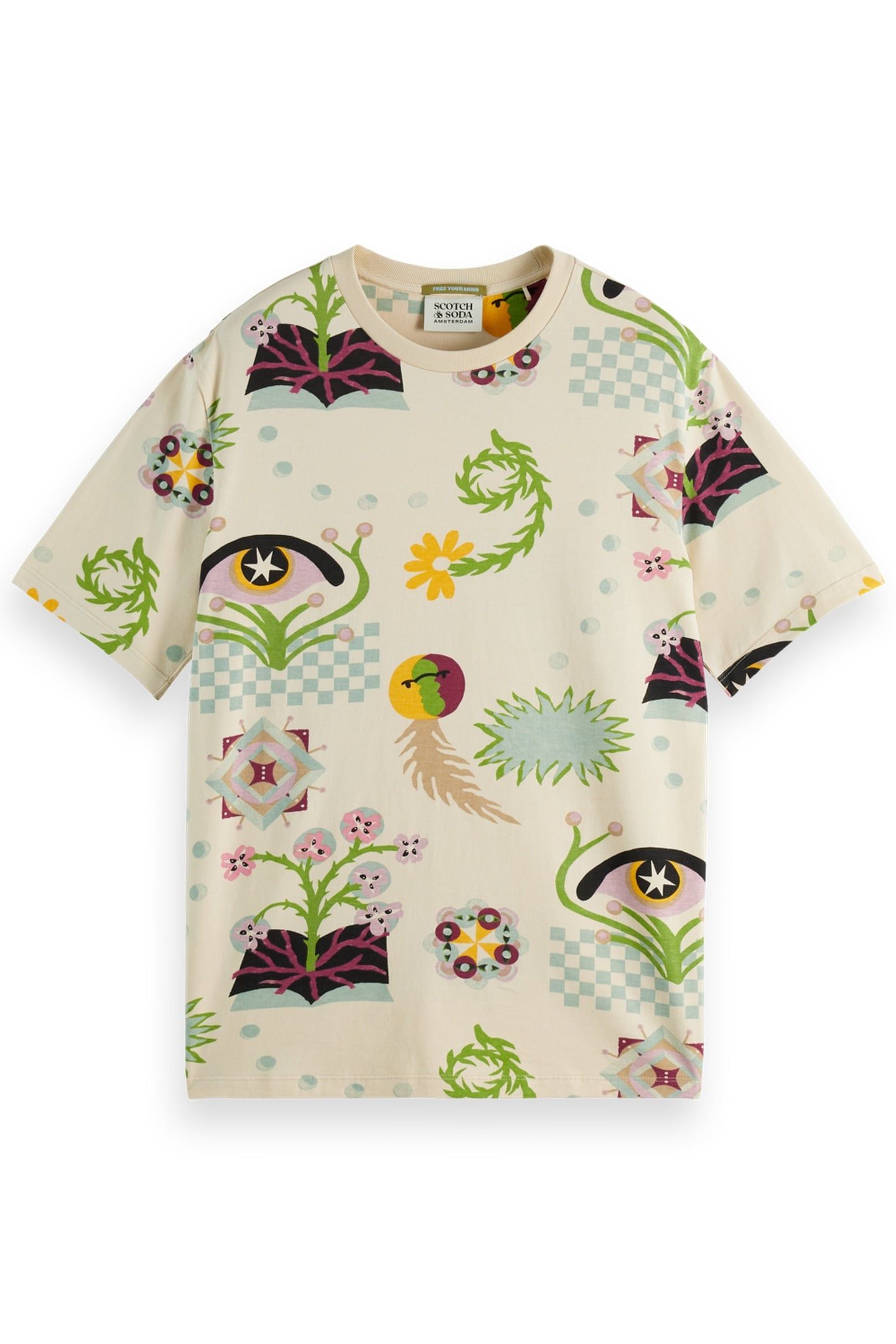 BIG ALL OVER PRINT T-SHIRT POETRY AOP 1