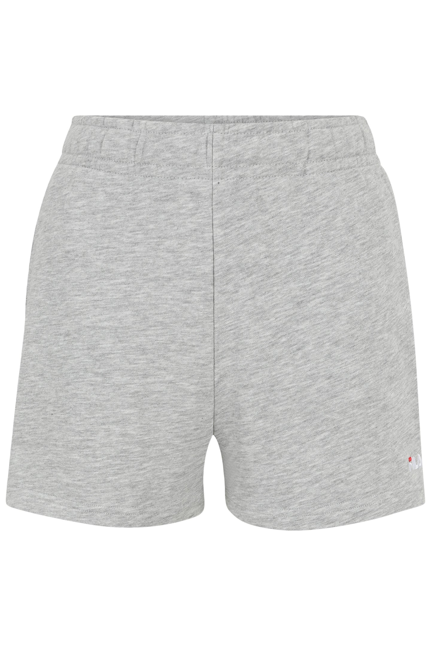 LUSCIANO HIGH WAIST SHORTS LIGHT GREY MELANGE 4
