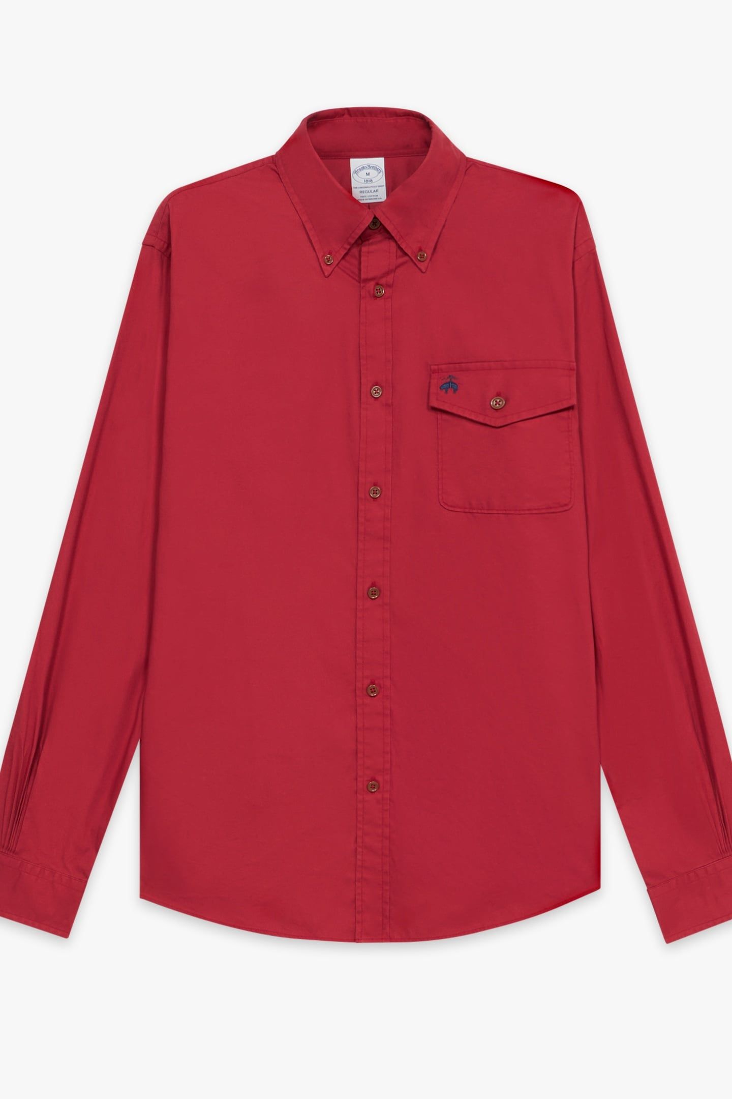 SOLID LONG SLEEVE CLARET DARK RED 3