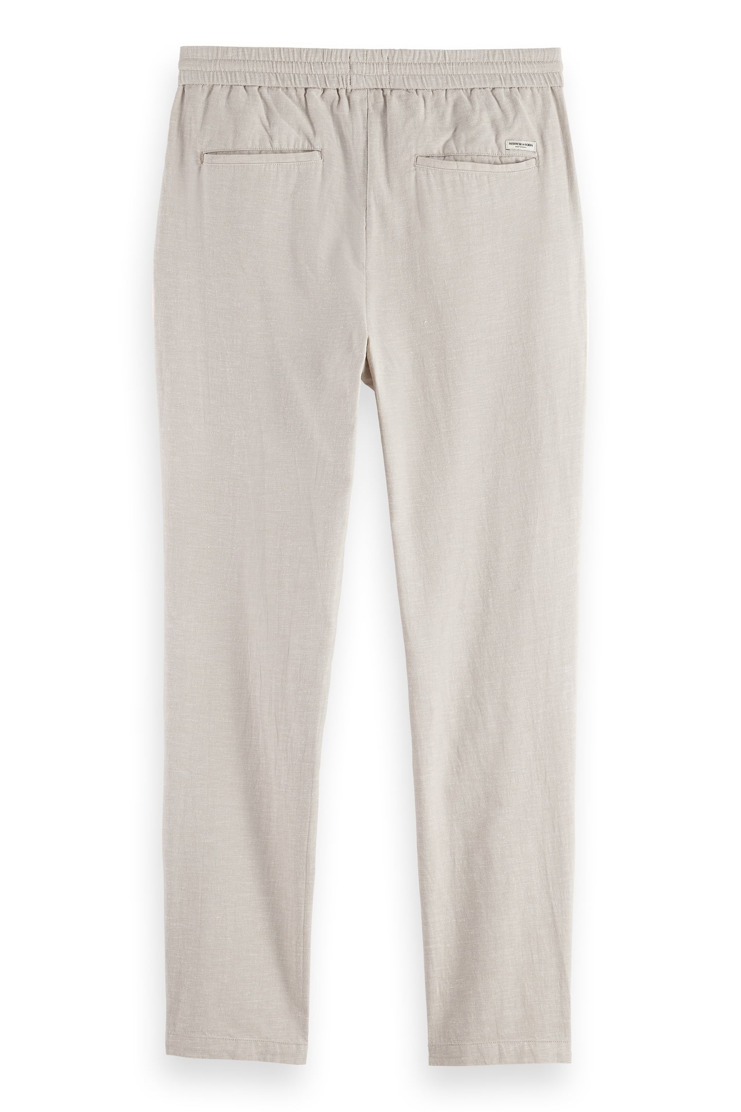 SEASONAL CORE - WARREN COTTON-LINEN TWILL JOGGER HIGHWAY GRE 5