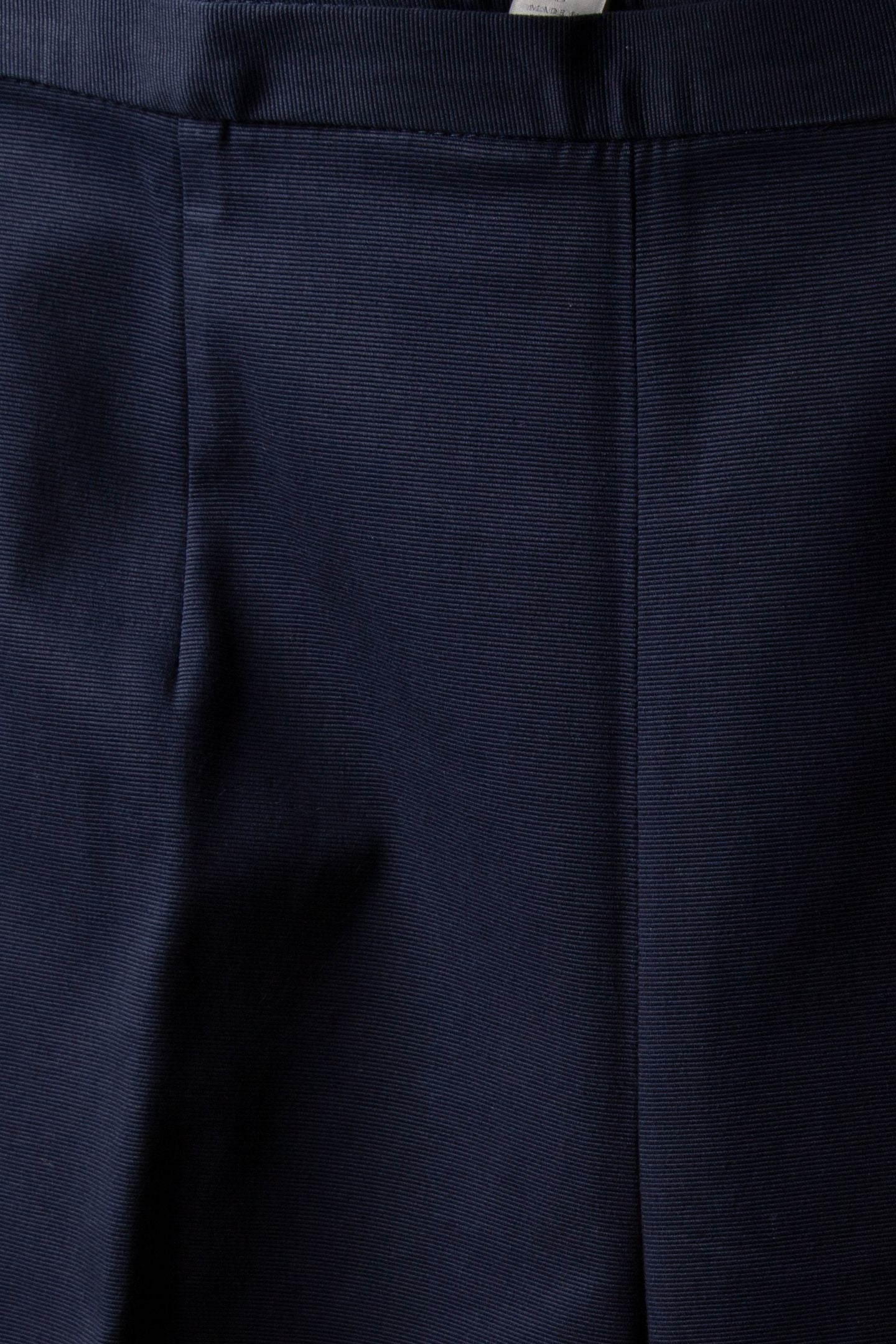 SLIM FIT FAILLE TROUSERS NAVY 6
