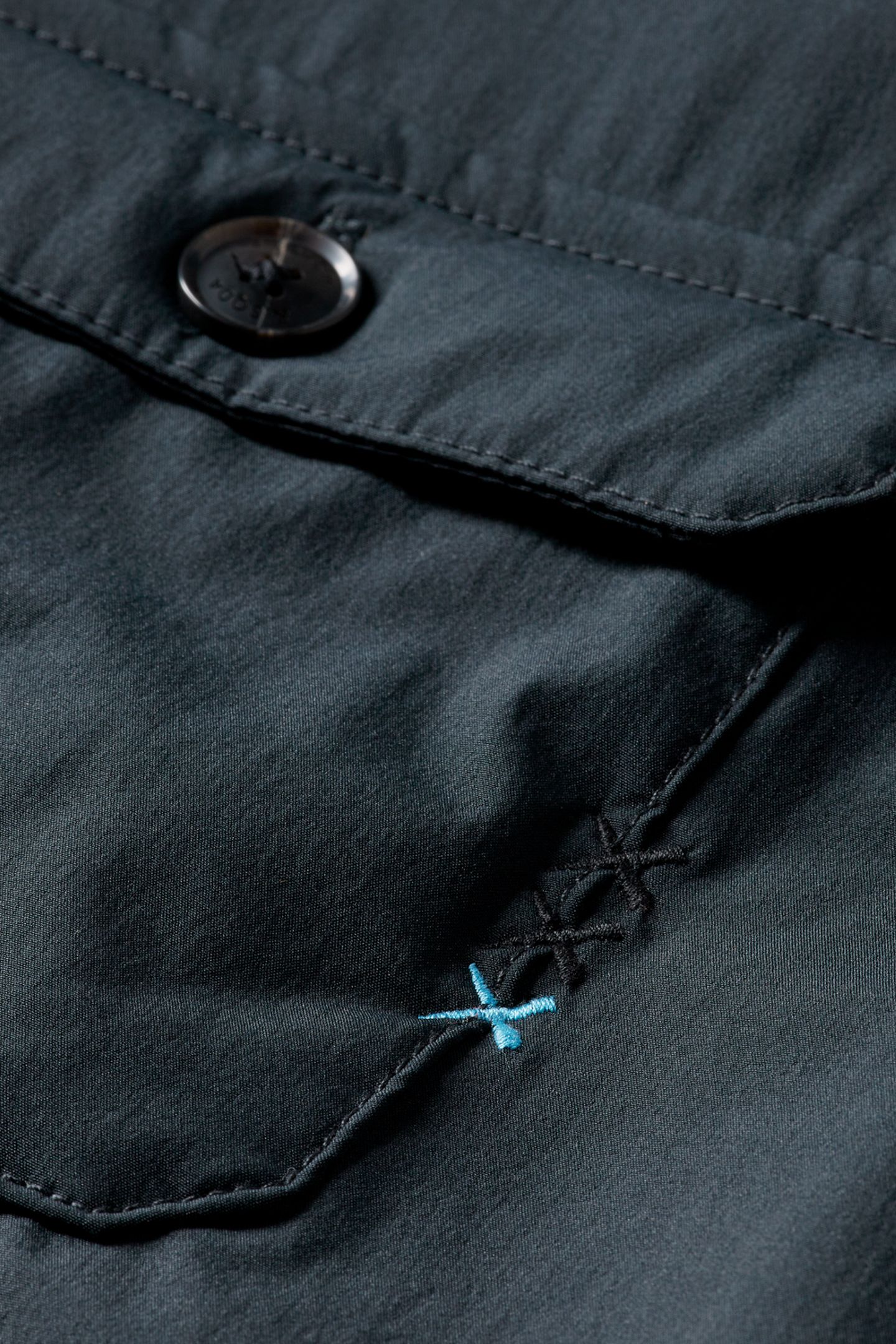 PADDED NYLON-BLEND OVERSHIRT BLACK 3