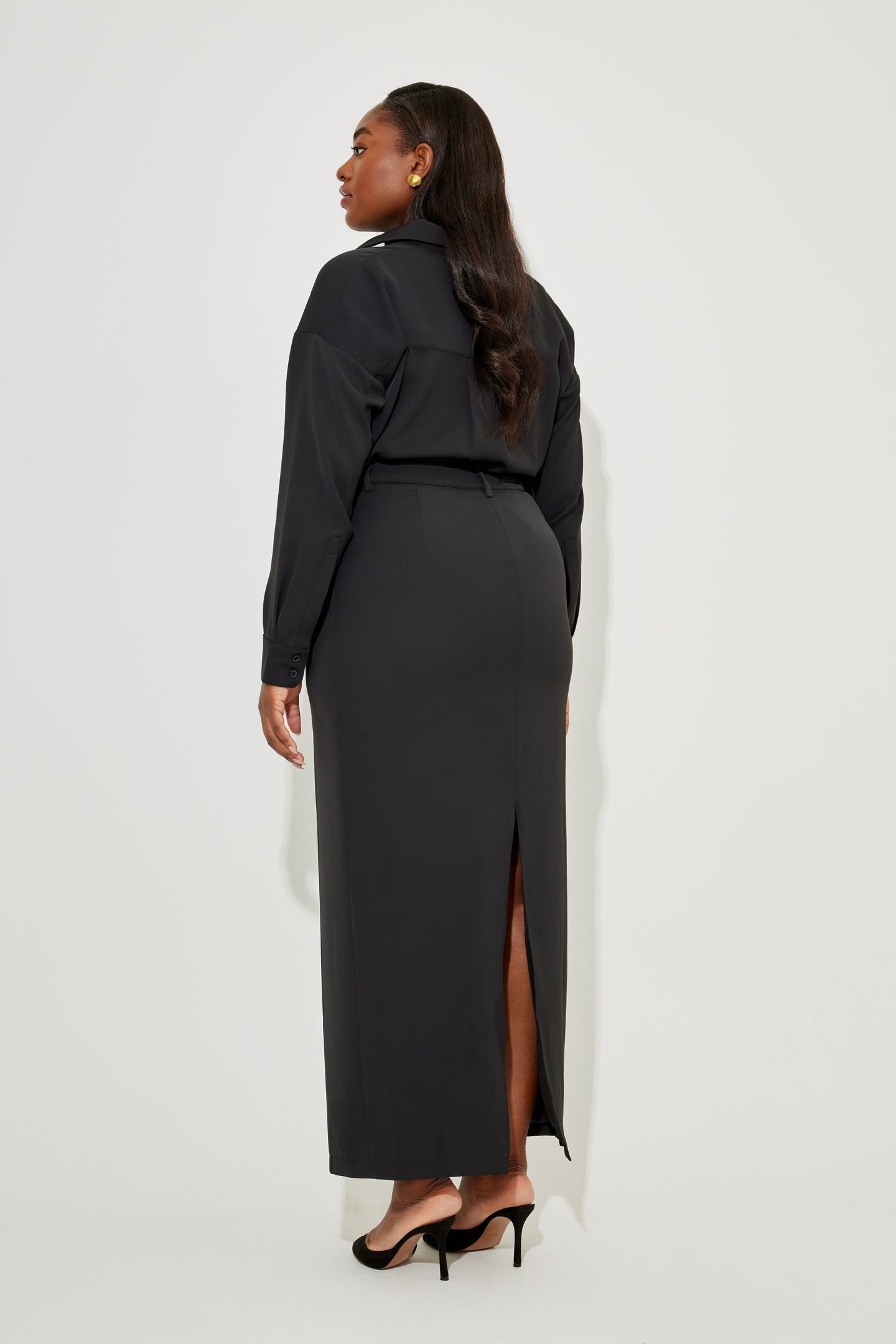 MAXI SKIRT BLACK 3