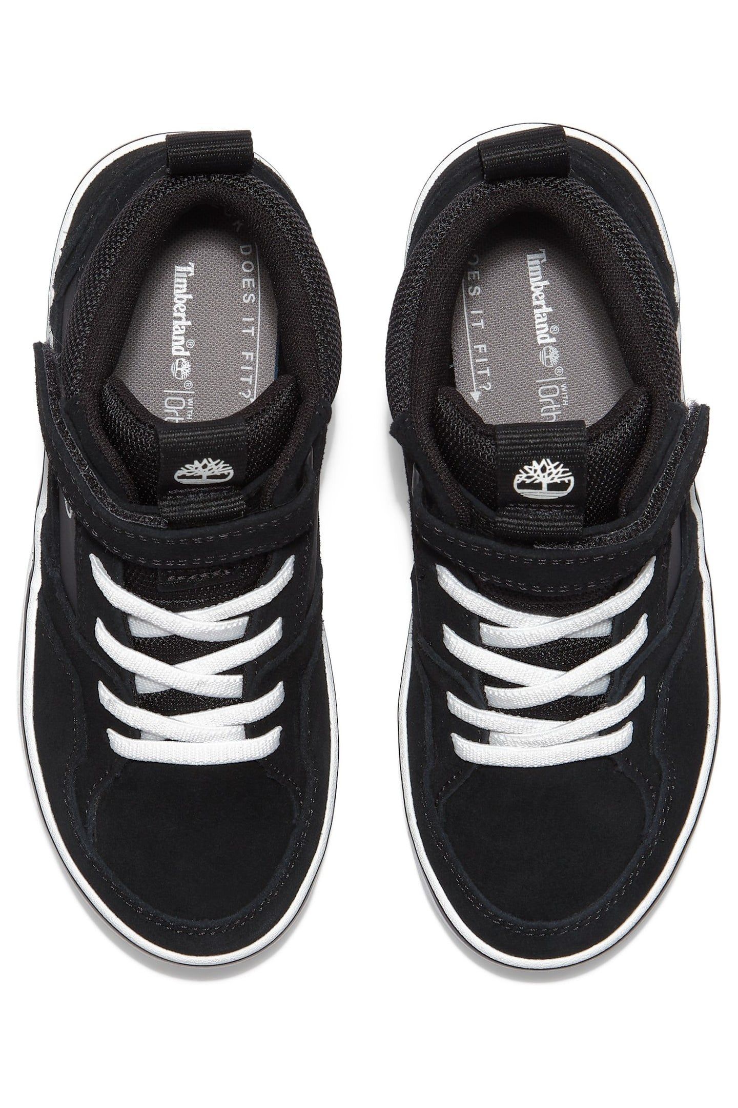 STONE JUMP MID HOOK & LOOP SNEAKER BLACK SUEDE 8