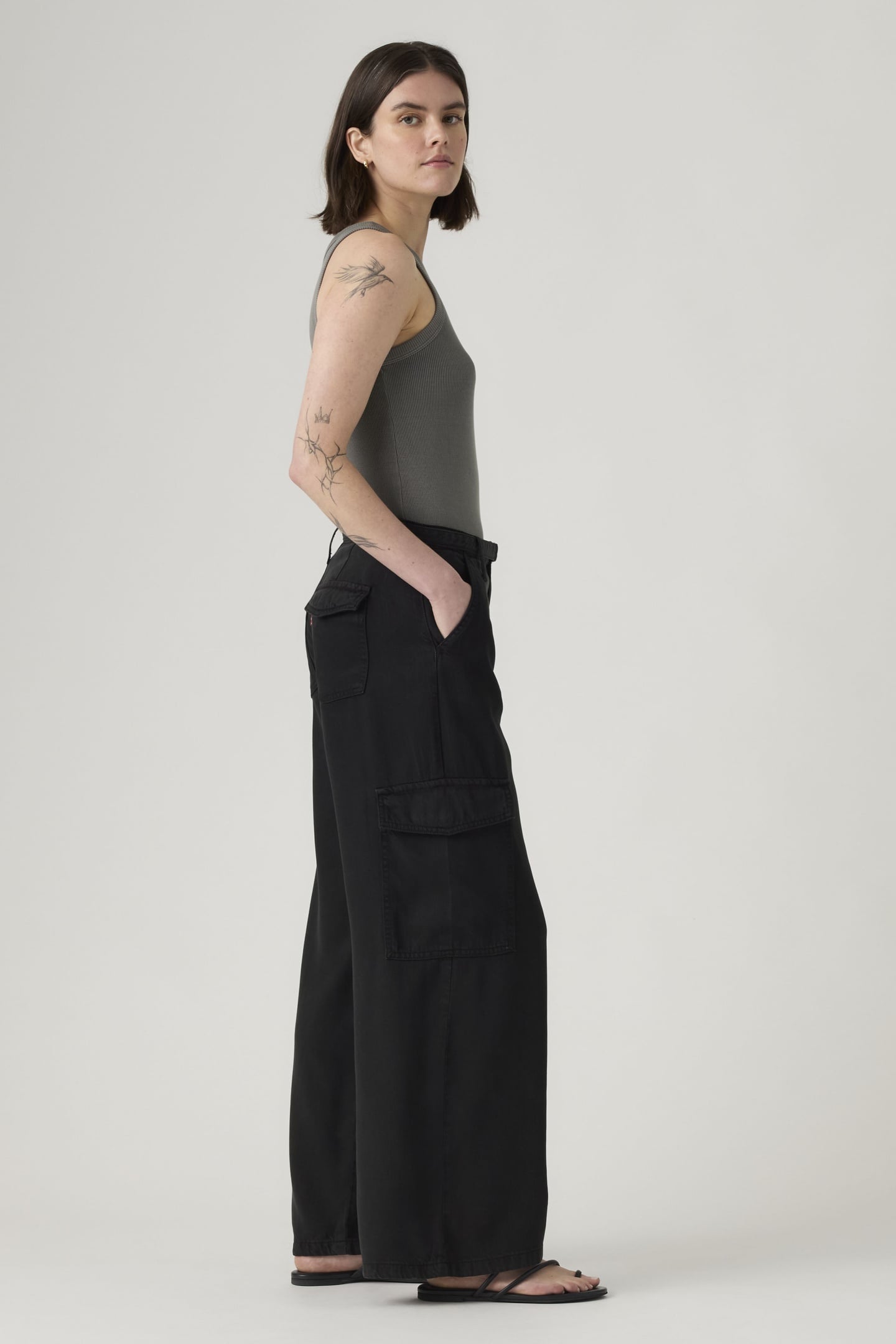 BAGGY DAD LIGHTWEIGHT CARGO PANTS 3