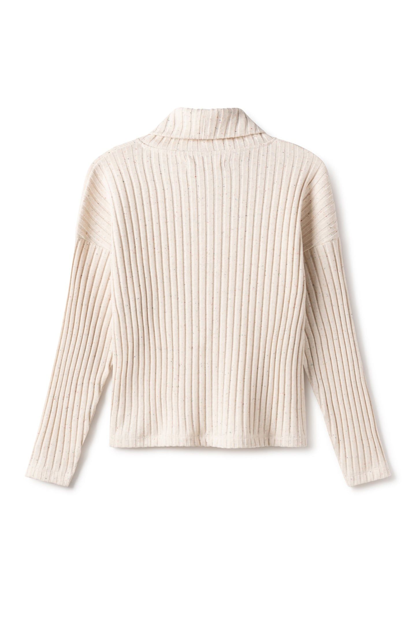 MALAITA SWEATSHIRT NATURAL WITH MULTICOLOUR NEPS 4