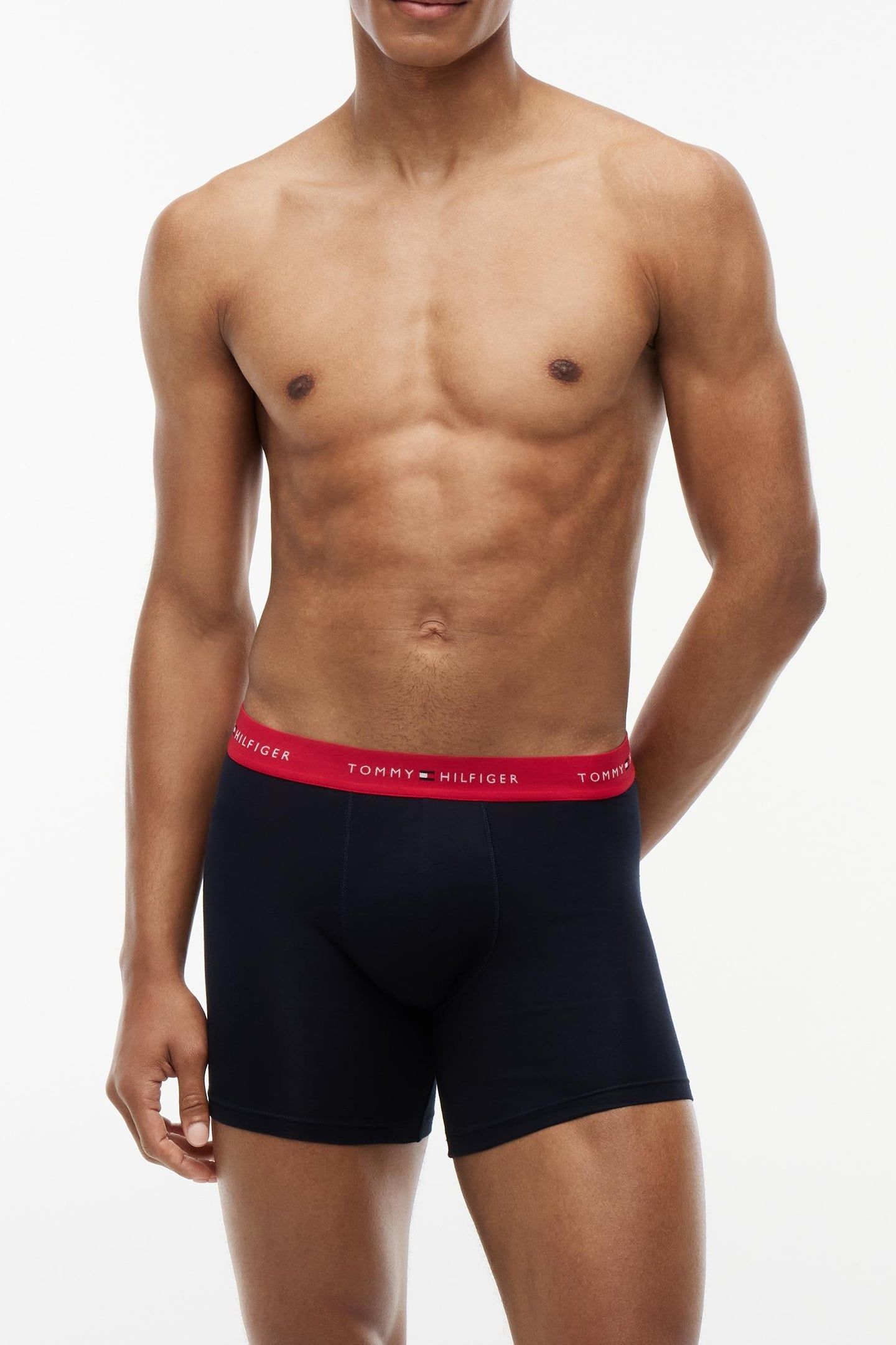 3-PACK WAISTBAND BOXER BRIEF RED/WHITE/DESERT SKY 4
