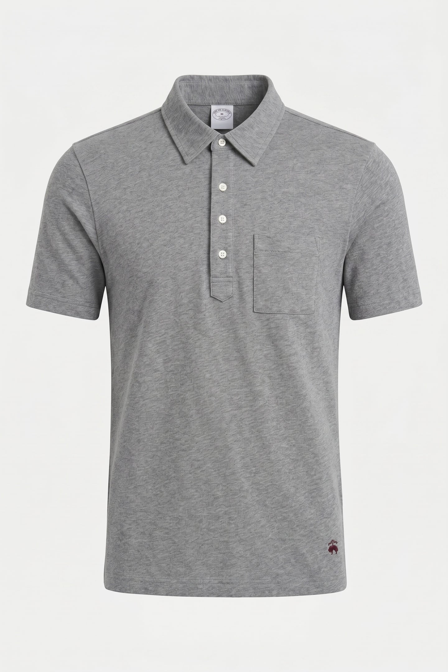 JERSEY POLO GREY 5