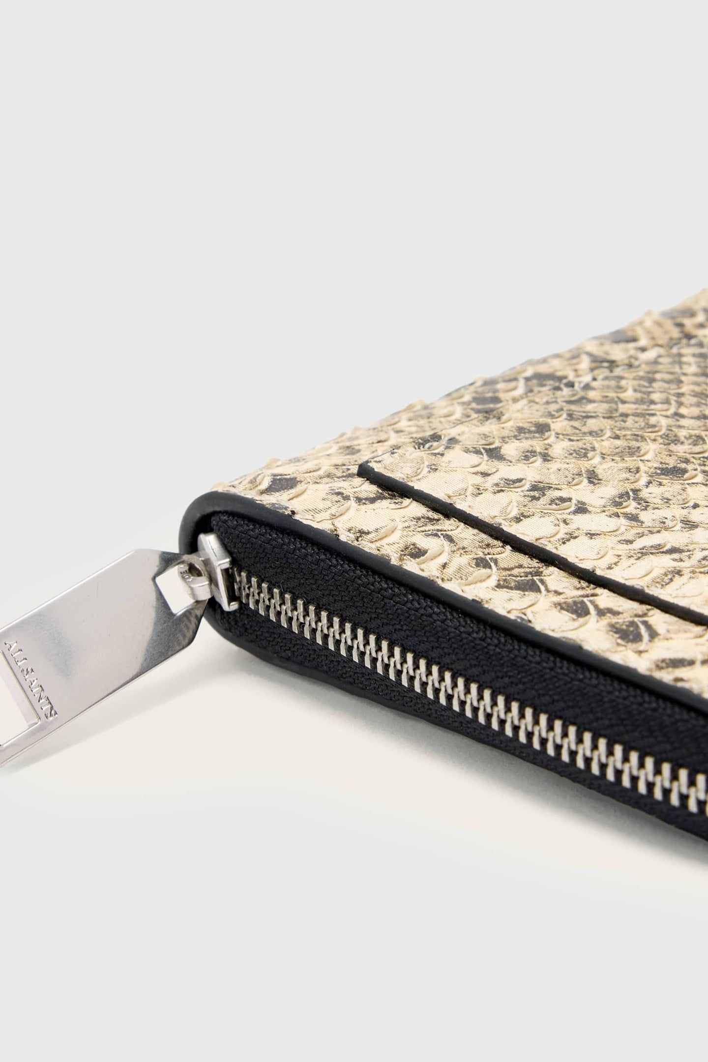 LENA SNAKE WALLET DESERT WHITE 5