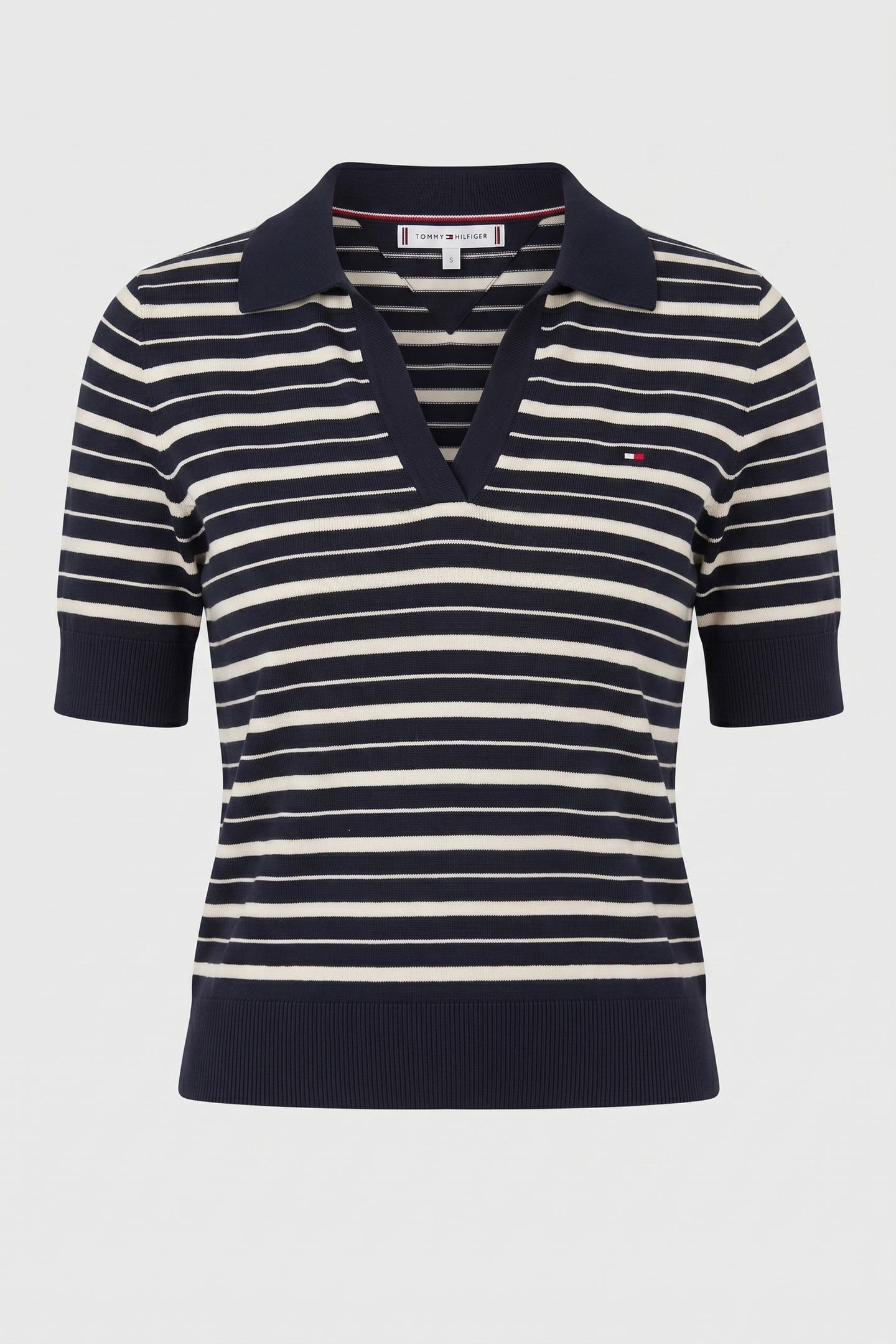 COTTON JERSEY FINE PULLOVER DARK NIGHT NAVY/CALICO 3