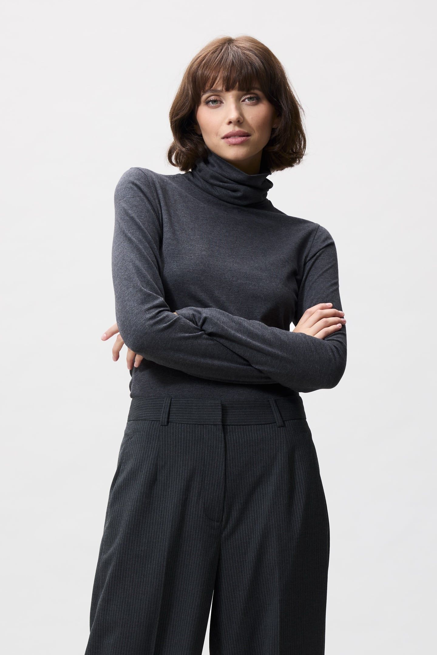 SUPER SOFT TURTLE NECK ANTRA MELANGE 1