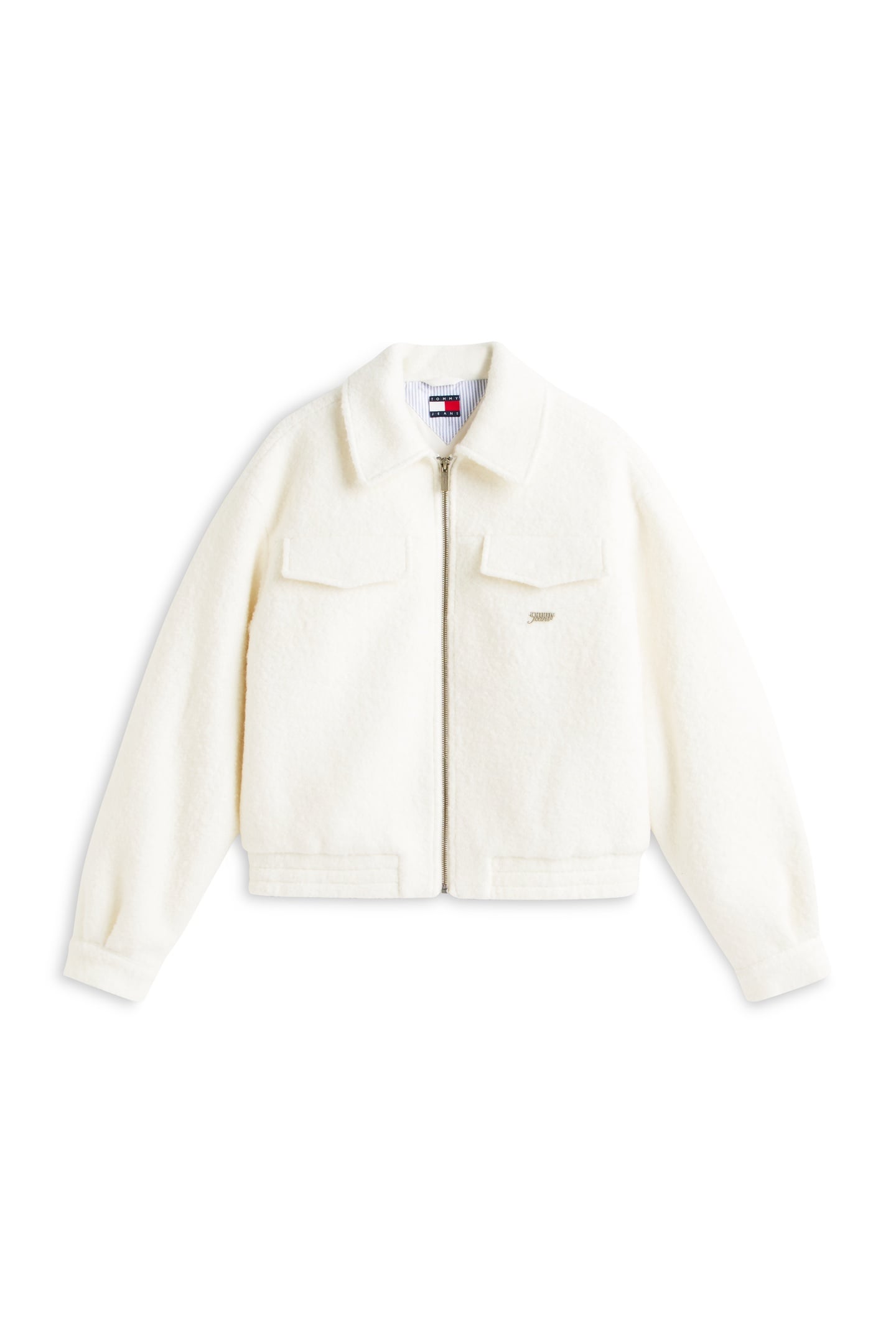 OVS WOOL ZIP JACKET ANCIENT WHITE 3