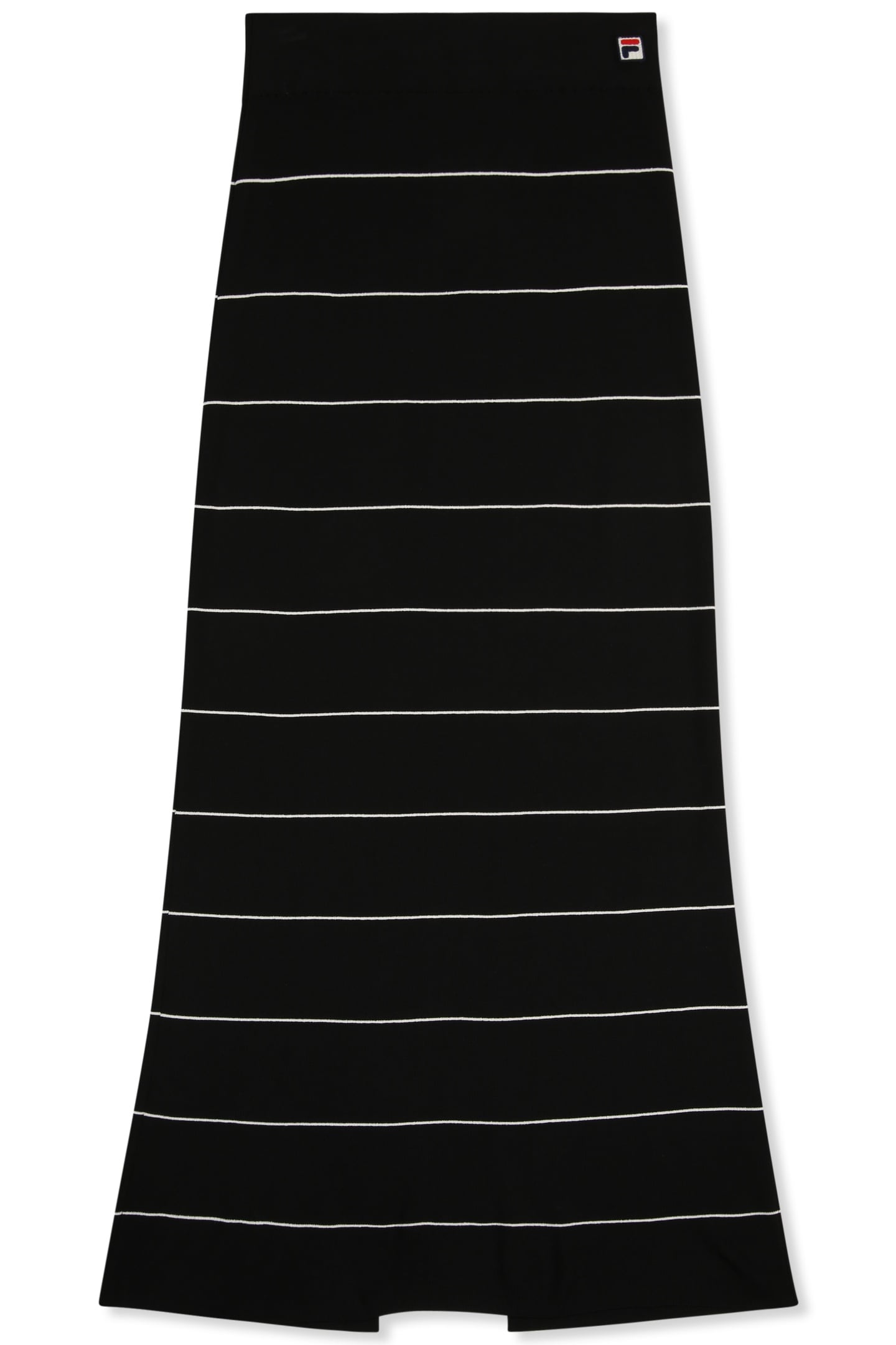 MONTECARLO STRAIGHT FINE KNITTED SKIRT BLACK 5