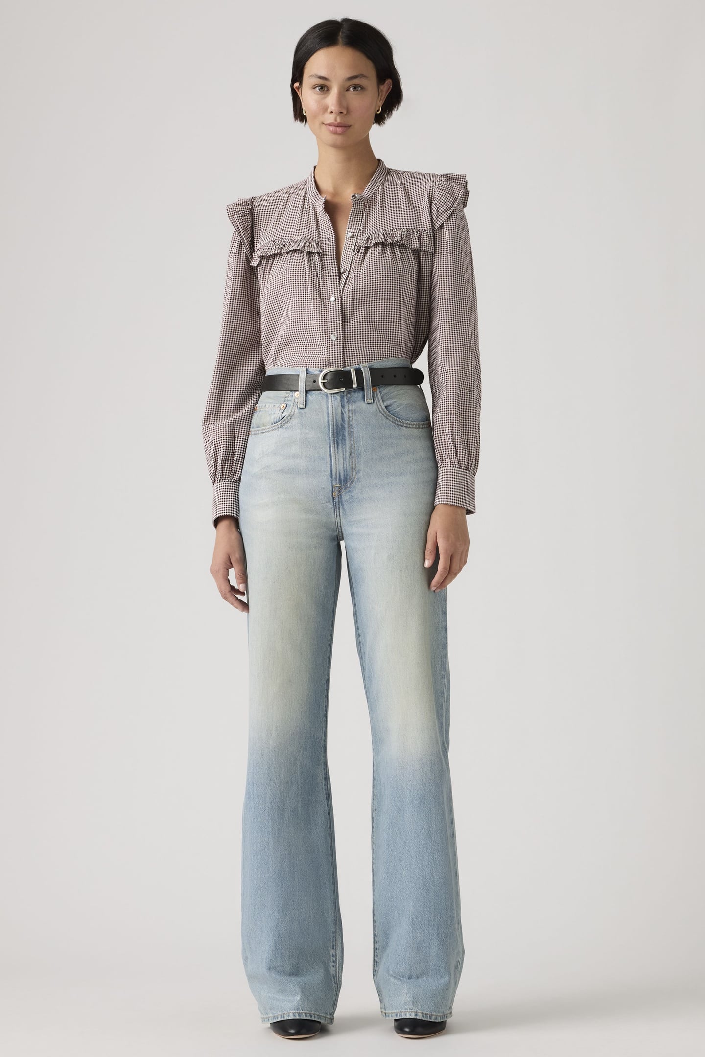 RIBCAGE WIDE LEG LIGHTWEIGHT JEANS 2