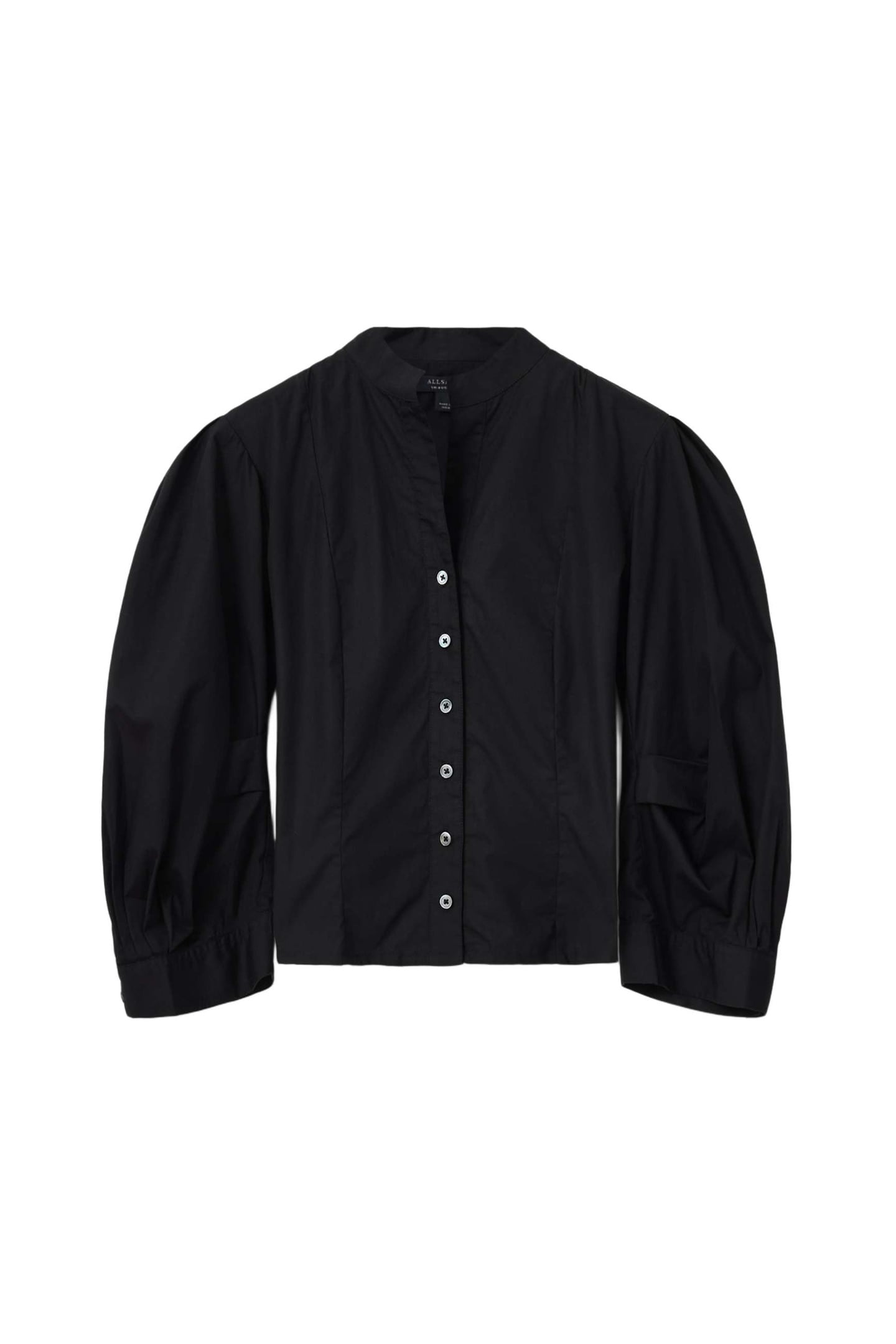 MAUD LACE UP SHIRT BLACK 5
