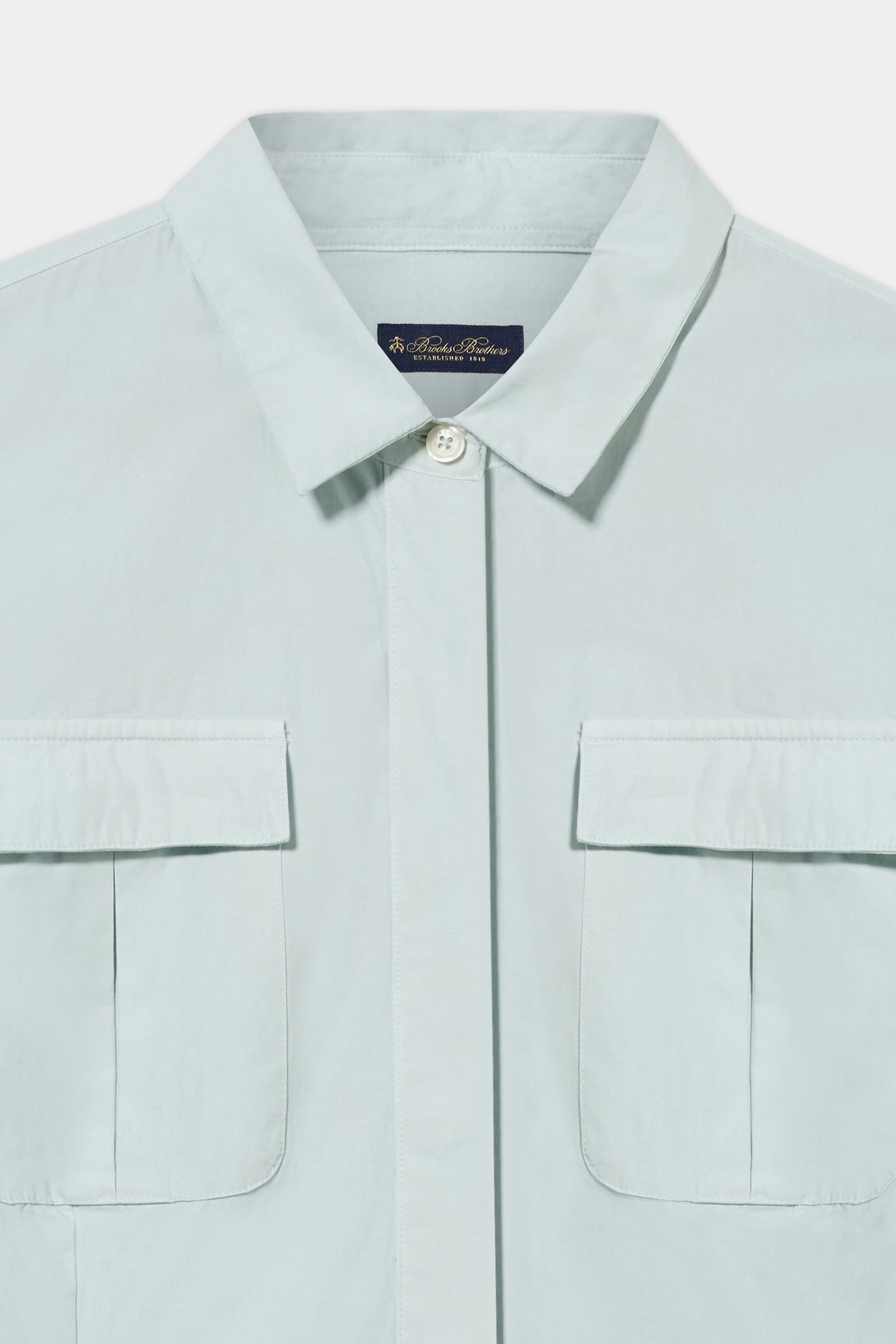 SHIRT DRESS W/POCKETS COTTON SAGE 5