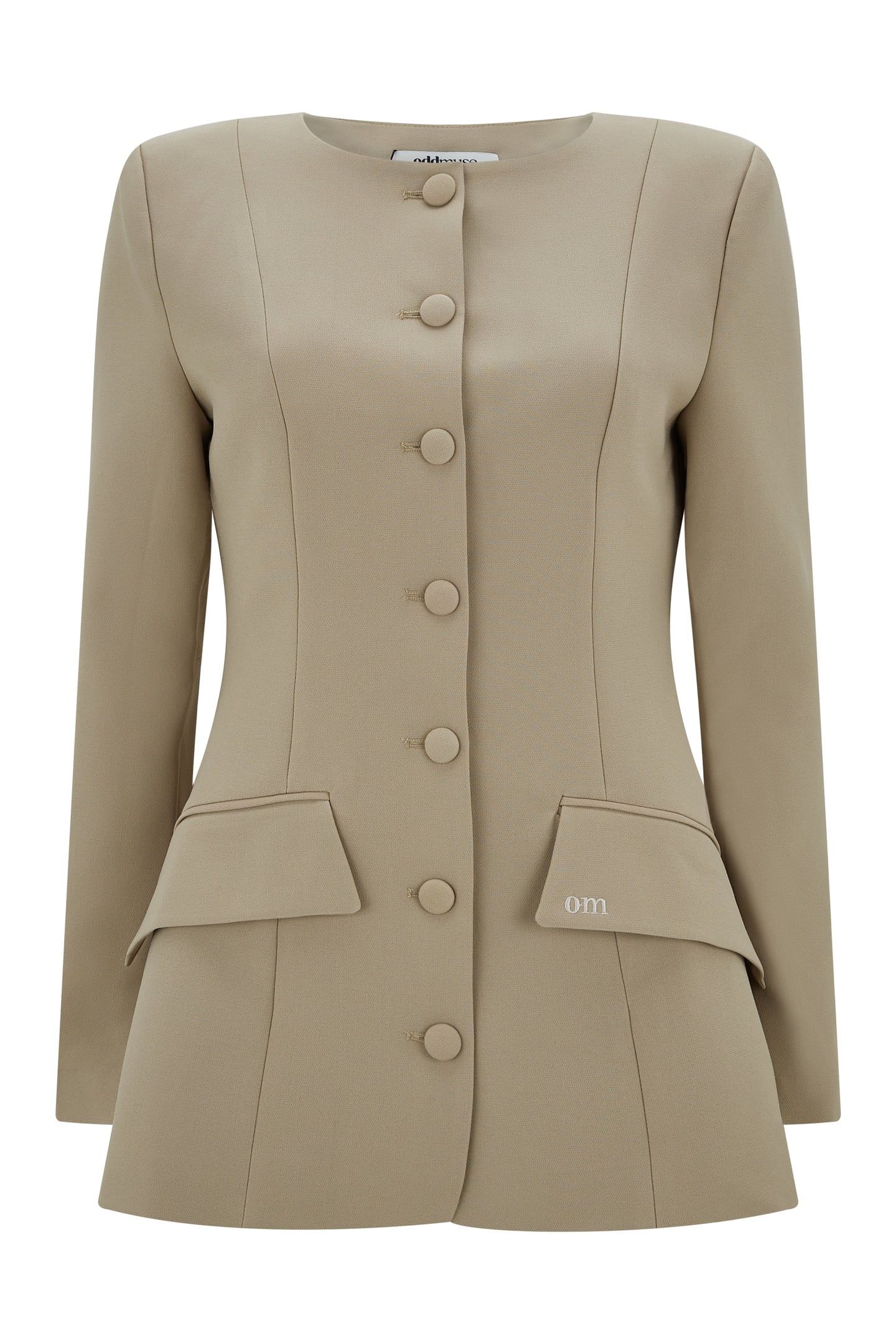 TAILORED JACKET TAUPE 2