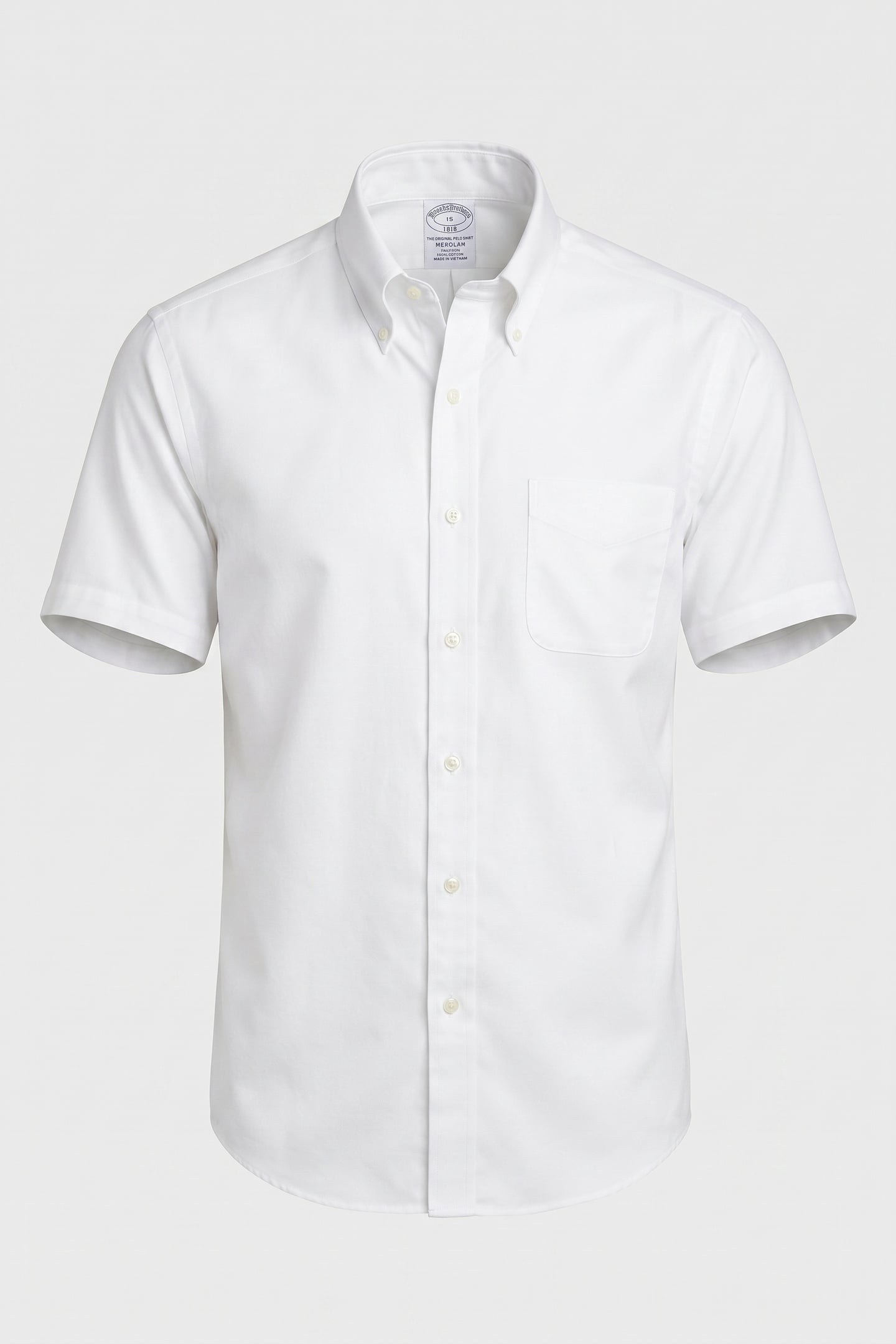 NON-IRON REGULAR SHIRT WHITE 5
