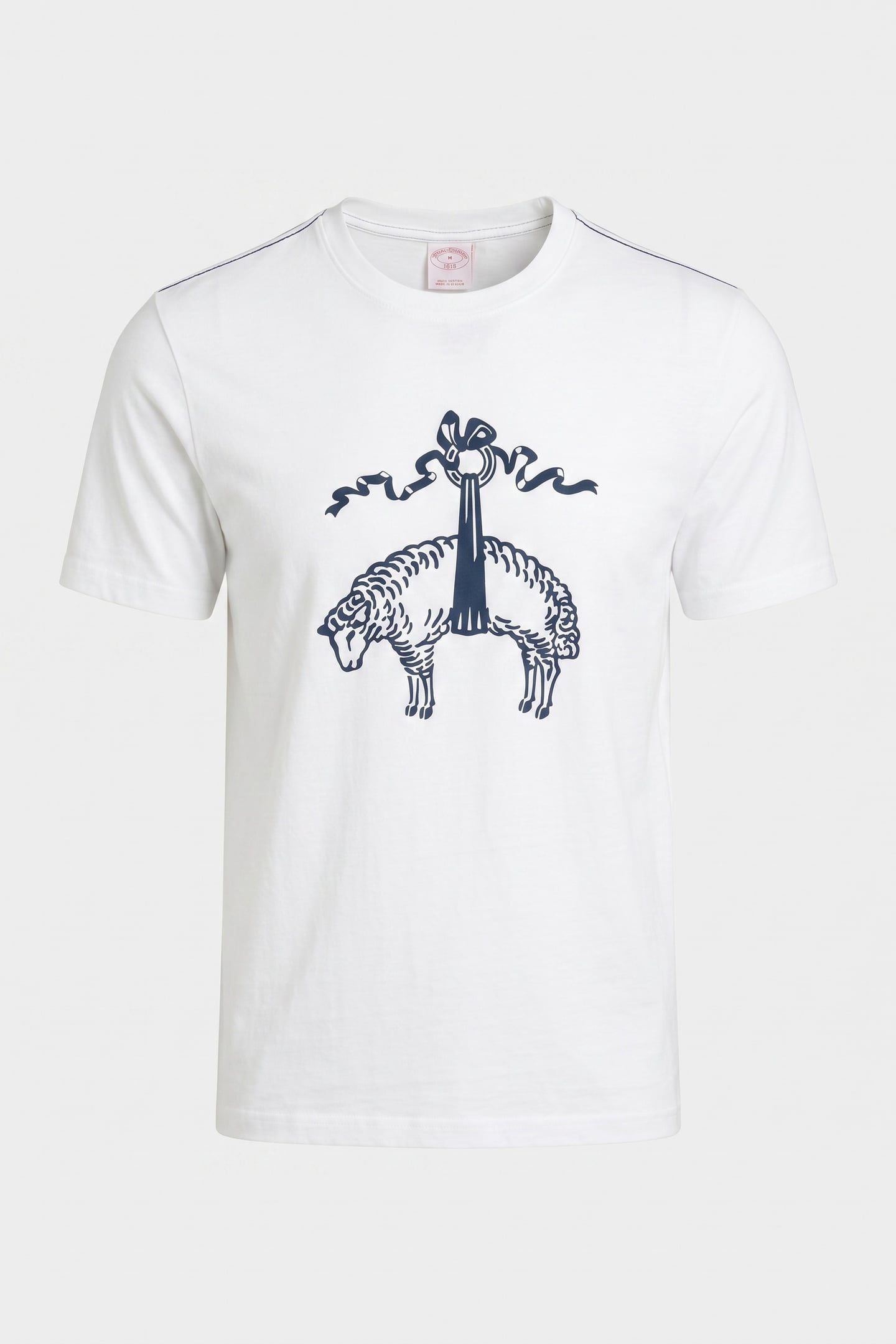 COTTON T-SHIRT OPEN WHITE 6