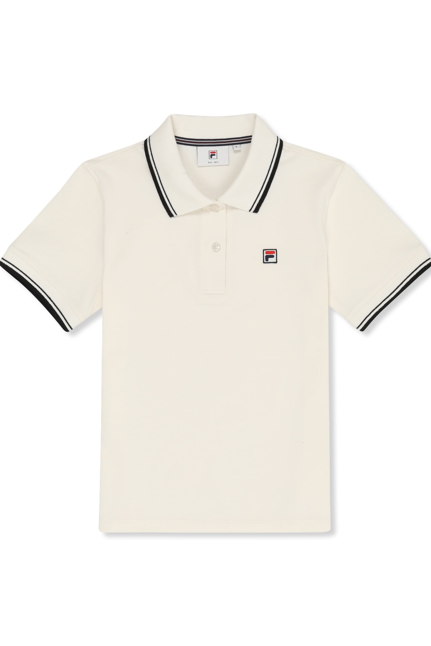 BIELLA SLIM TIPPED POLO SHIRT EGRET 4