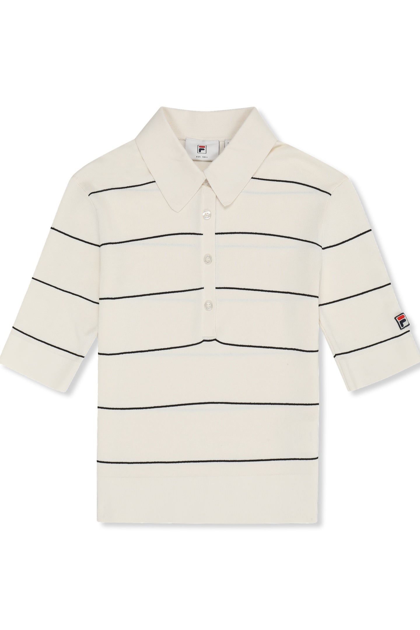 MONTECARLO SLIM FINE KNITTED POLO SHIRT EGRET 4
