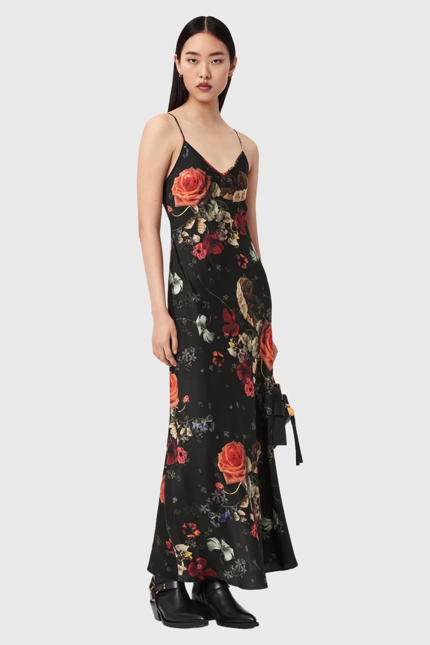 BRYONY DRESS HAZE BLACK 1