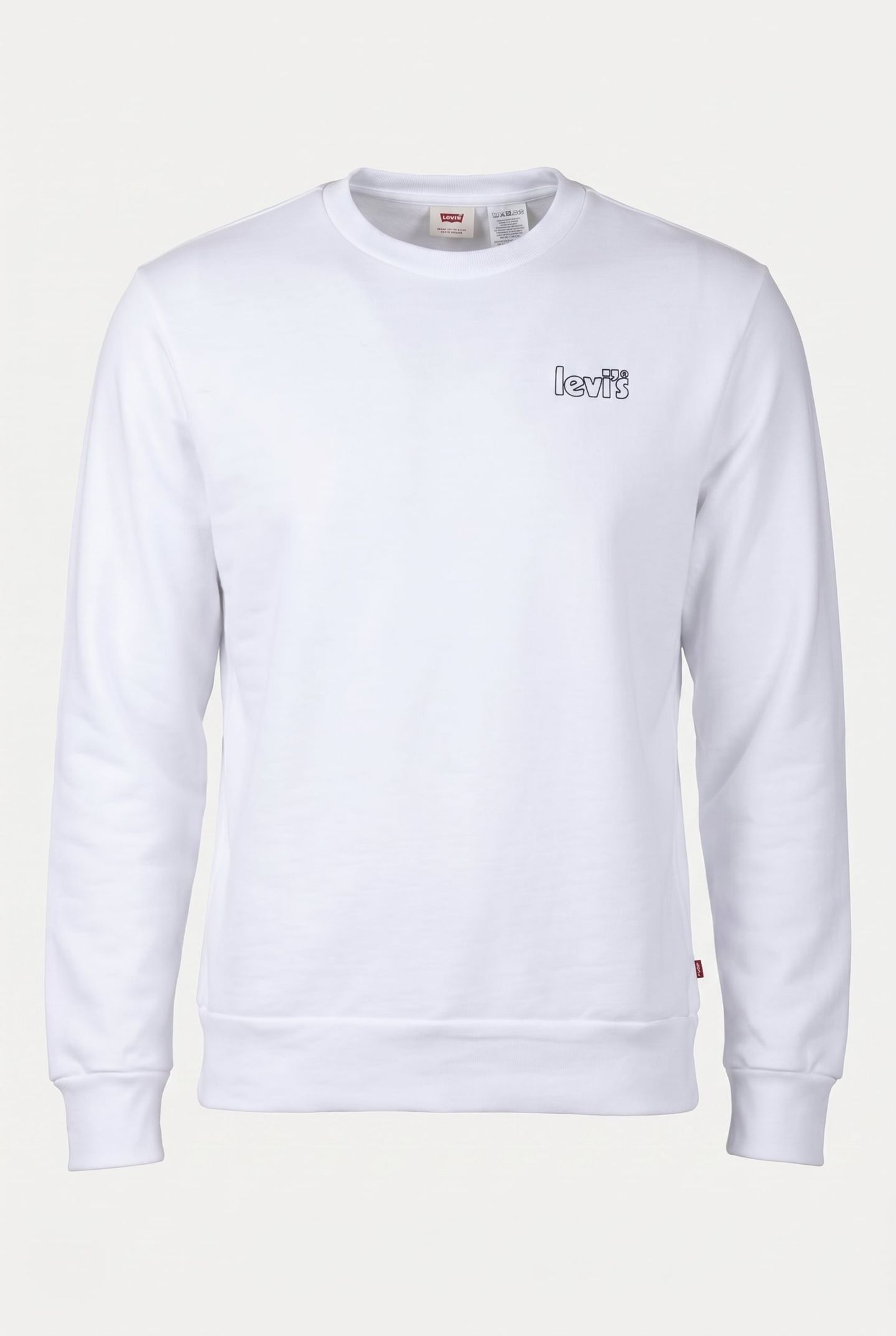 GRAPHIC SWEATSHIRT POSTER OUTLINE WHITE 3