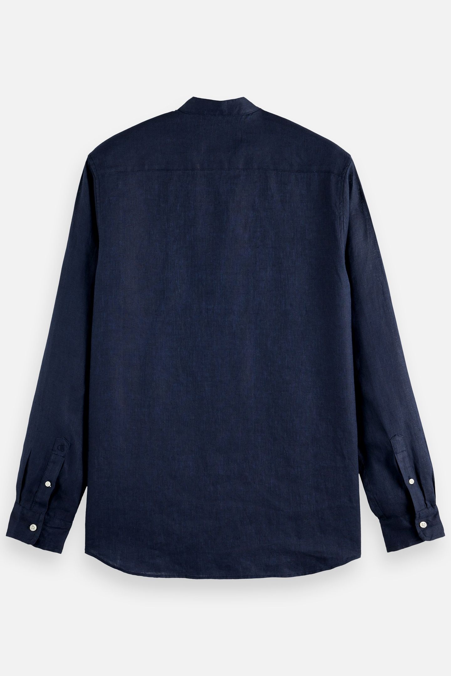 CORE - LINEN SHIRT LS STAND UP COLLAR NIGHT 6