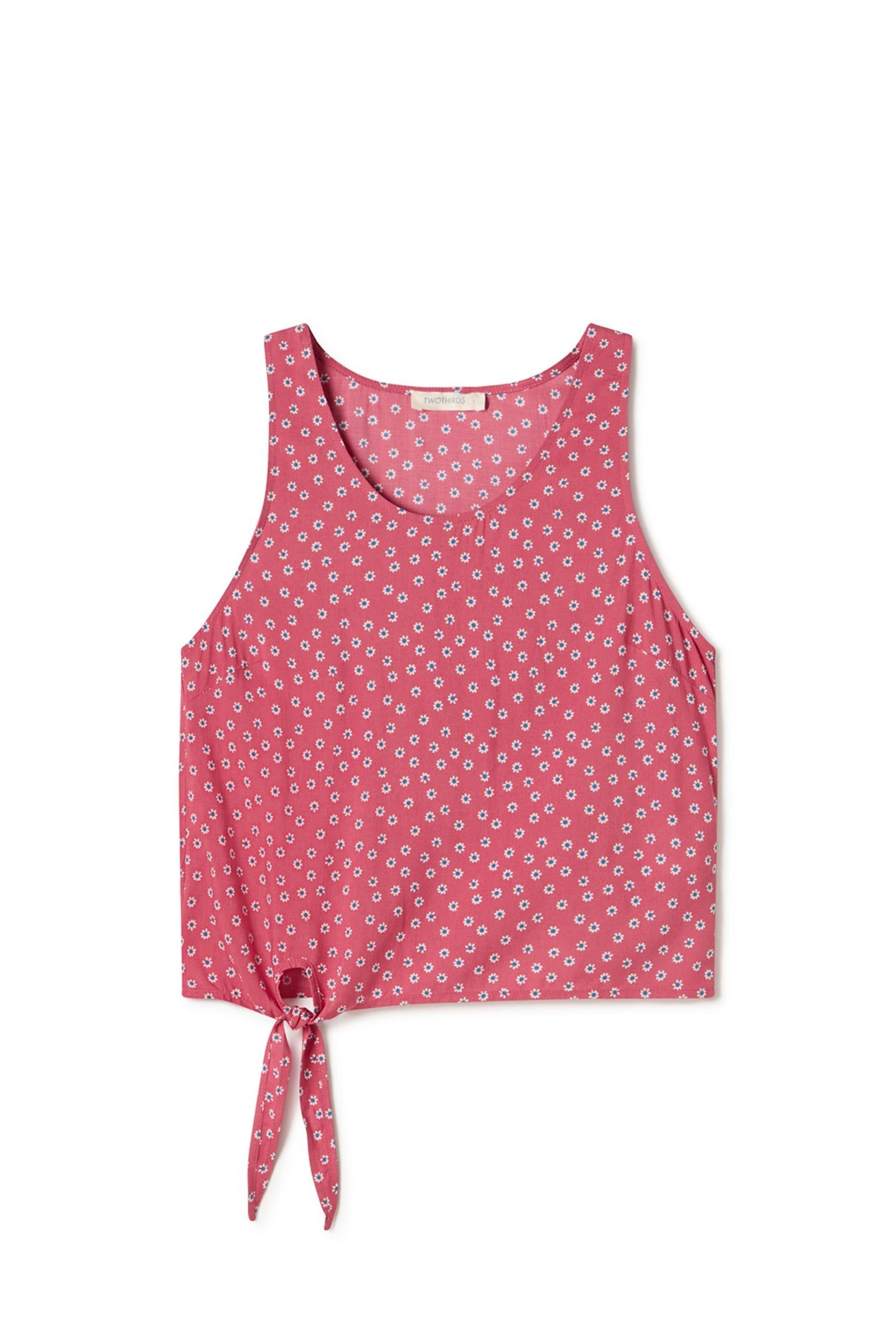 WIERINGEN SHIRT RED DAISIES 1