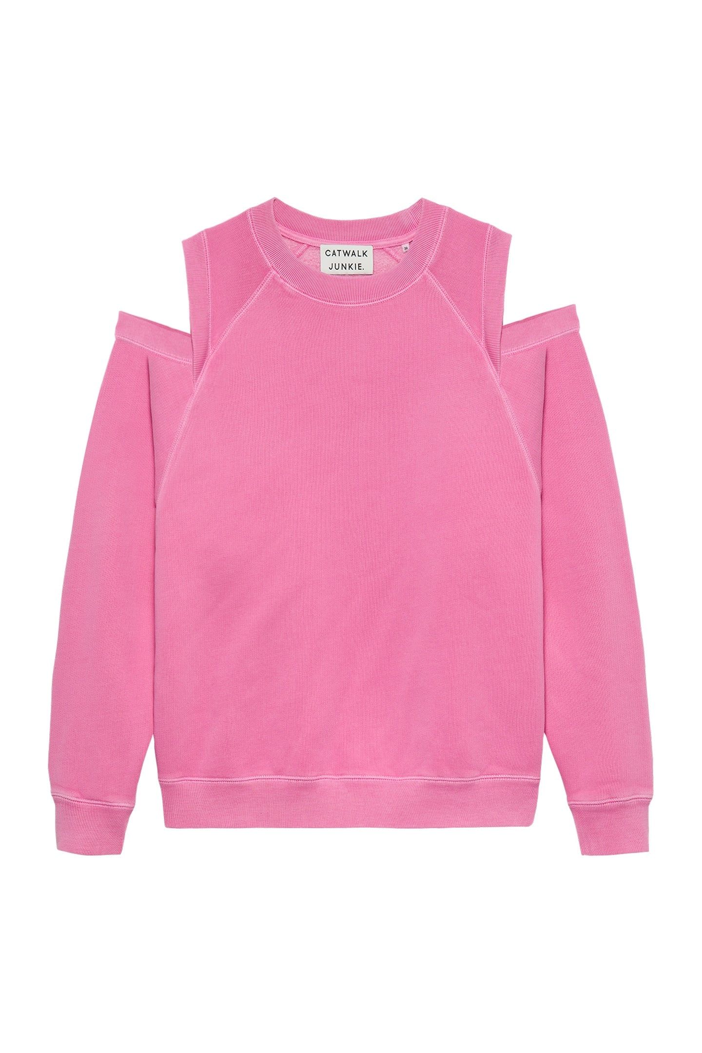 SWEATER WITH CUT OUT ROSEBLOOM 4