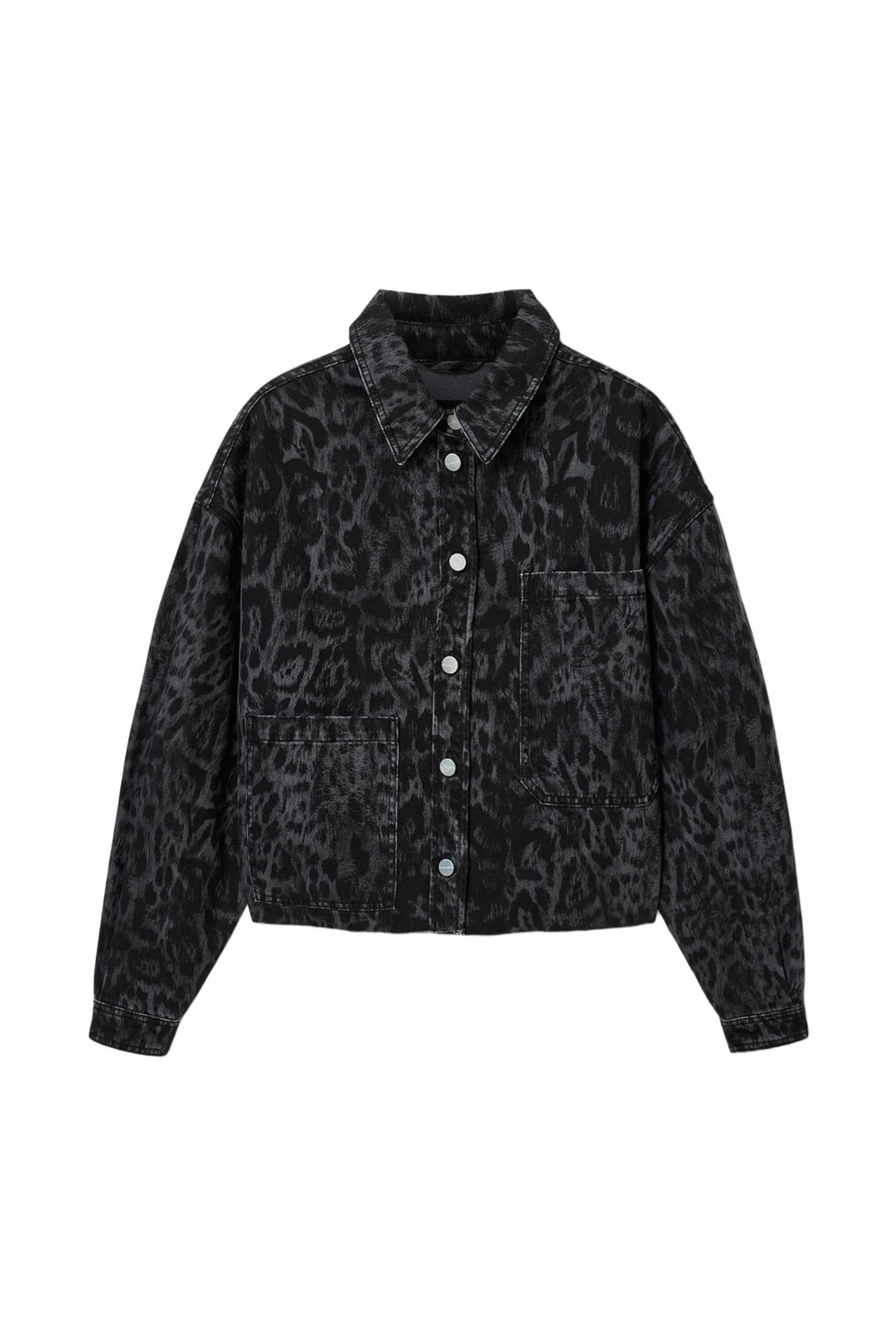 NICKY DENIM SHACKET LEPPO BLACK 6