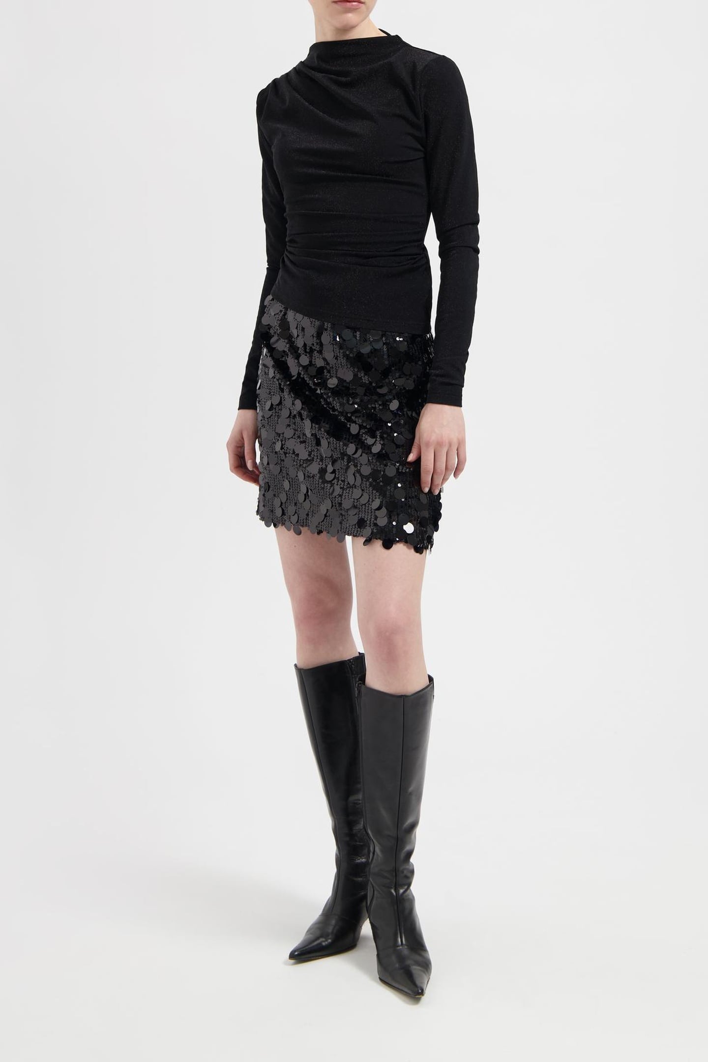 NOUS SOMMES LABELS – ZOEY SKIRT BLACK 1