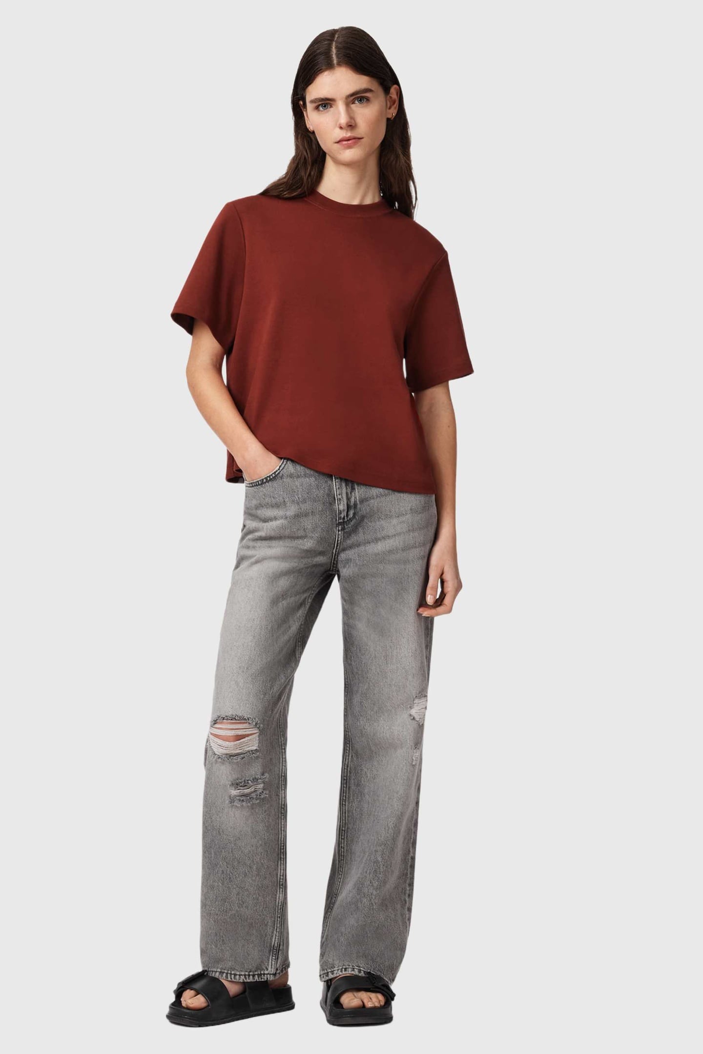 LISA TEE PAPRIKA RED 3
