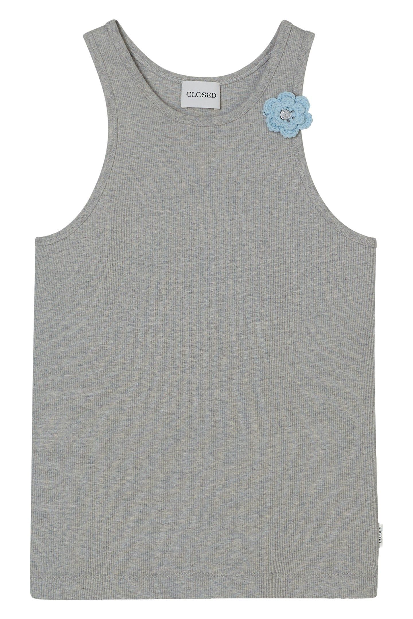 TANK TOP LIGHT GREY MELANGE 4