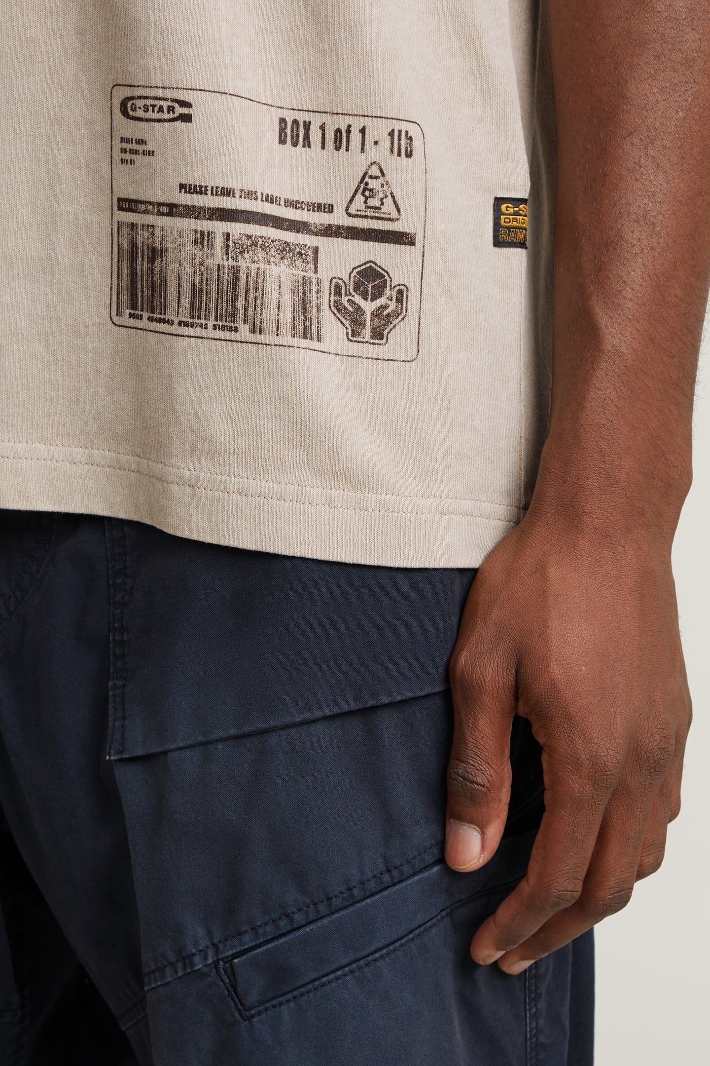 SHIPPING GR OVERDYED R T BEIGE/KHAKI 5