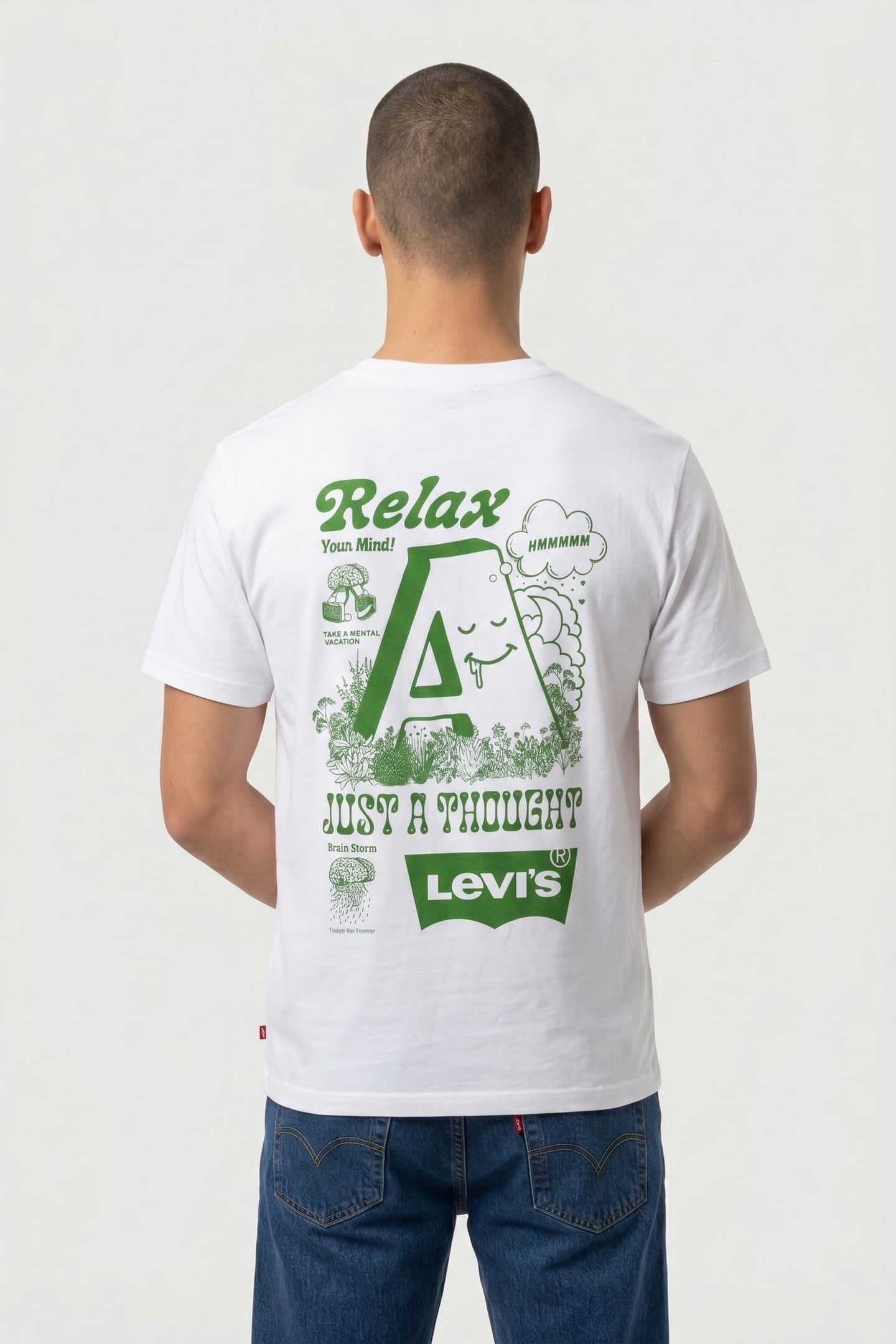 VINTAGE FIT TEE RELAX WHITE BODY 2