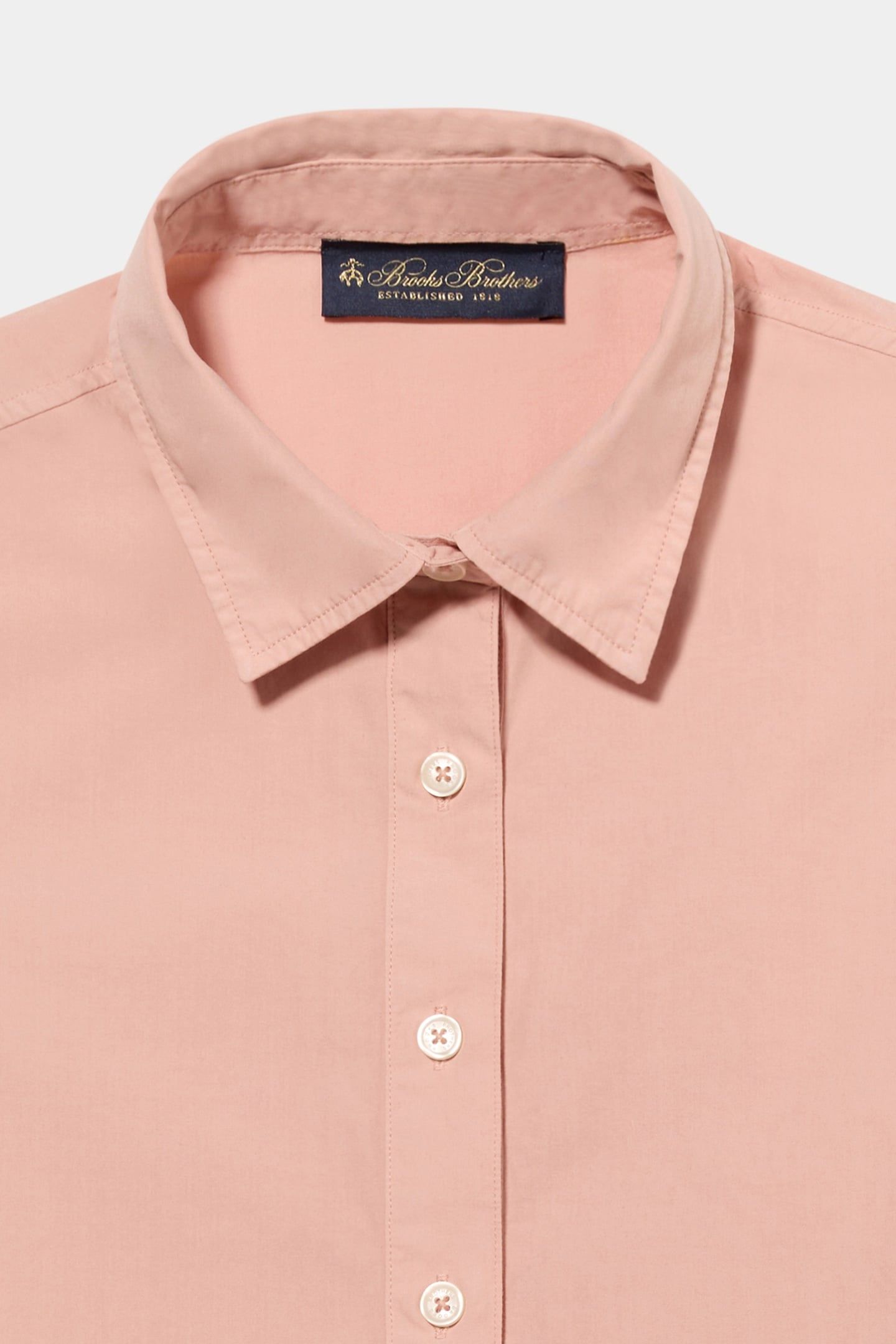 BALLOON SLEEVE SHIRT COTTON SALMON 5