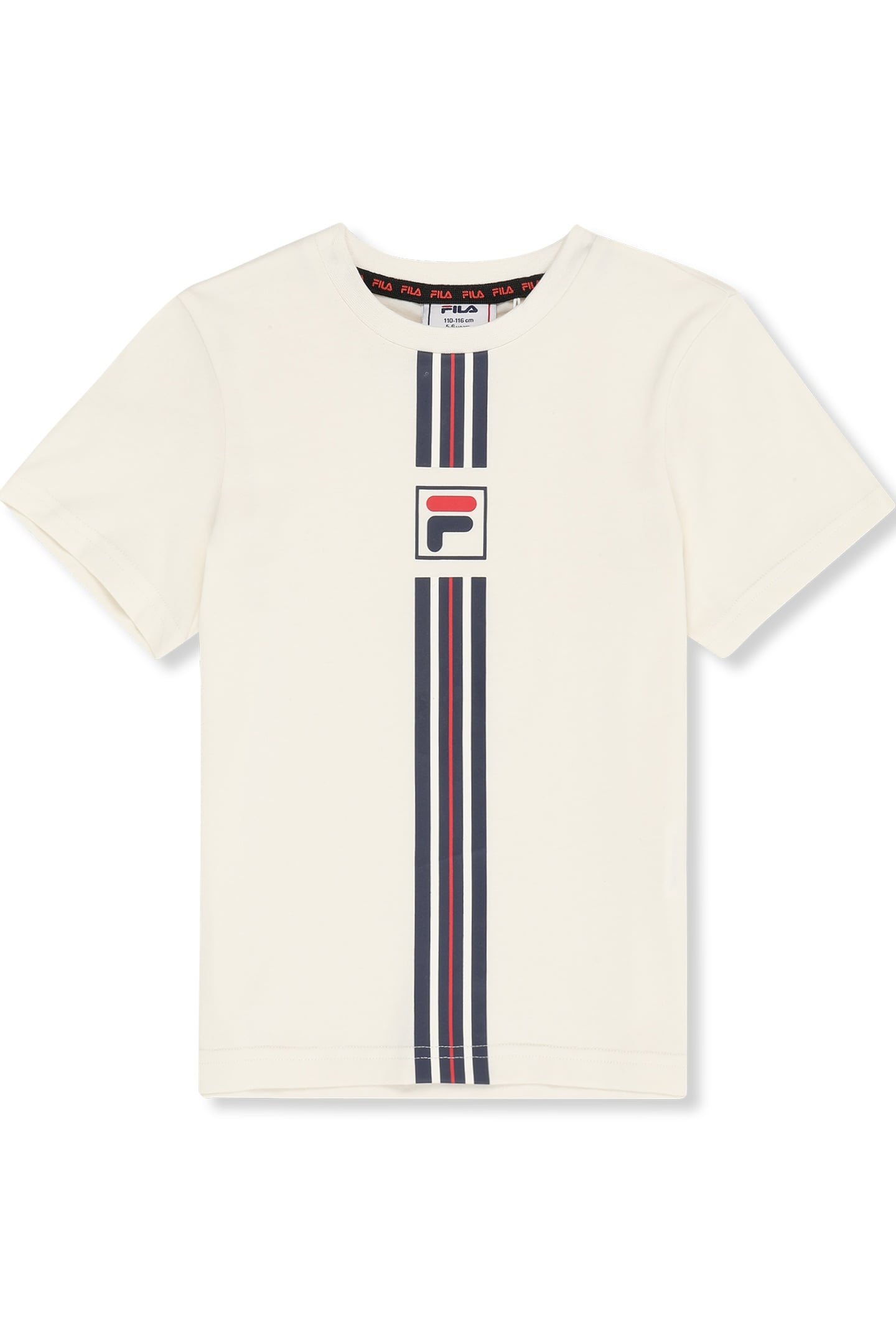 MONTEREGGI REGULAR HERITAGE TAPE T-SHIRT EGRET 1