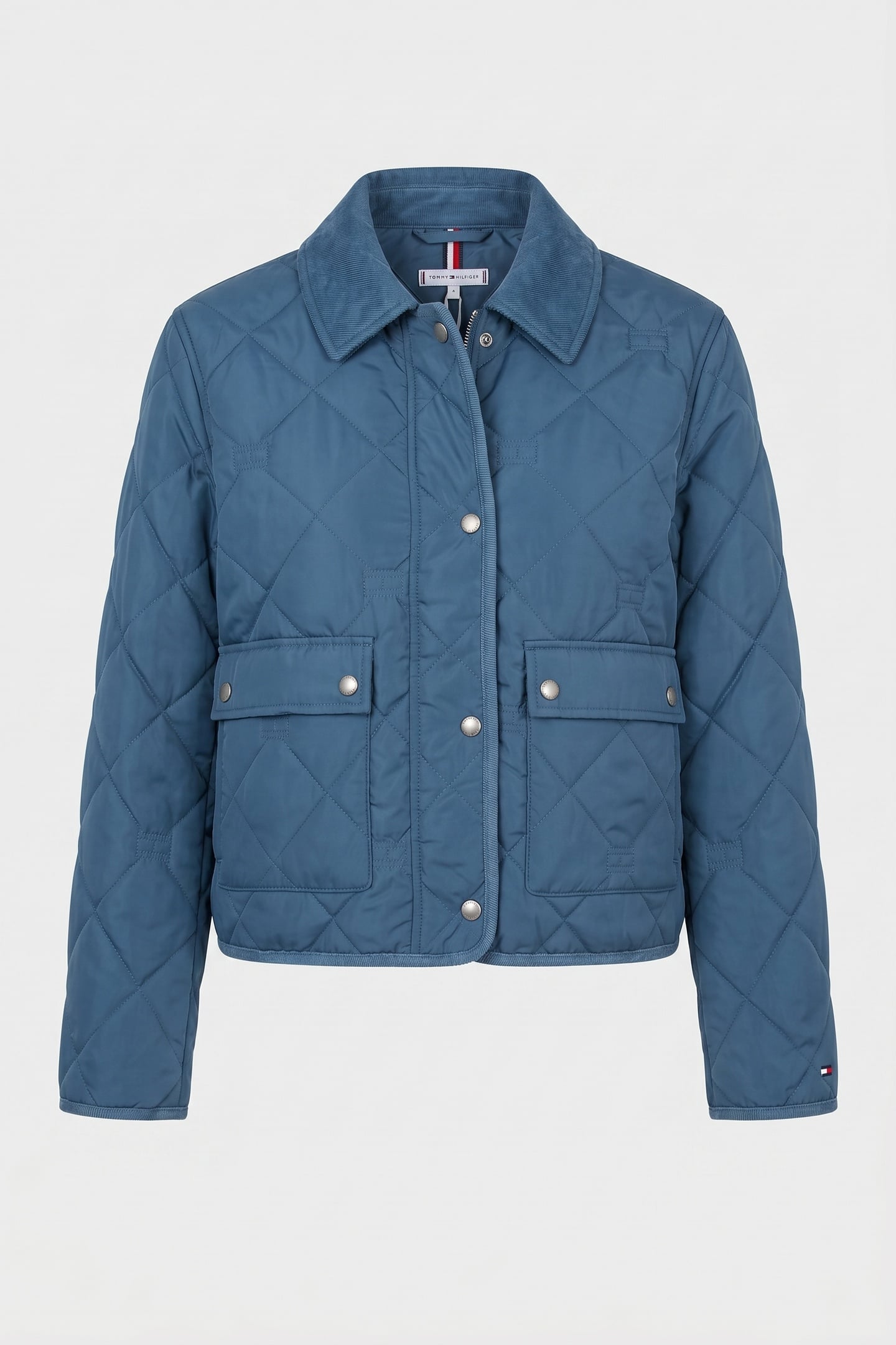 PADDED FLAG QUILTED JACKET CYCLONE HAZE 3