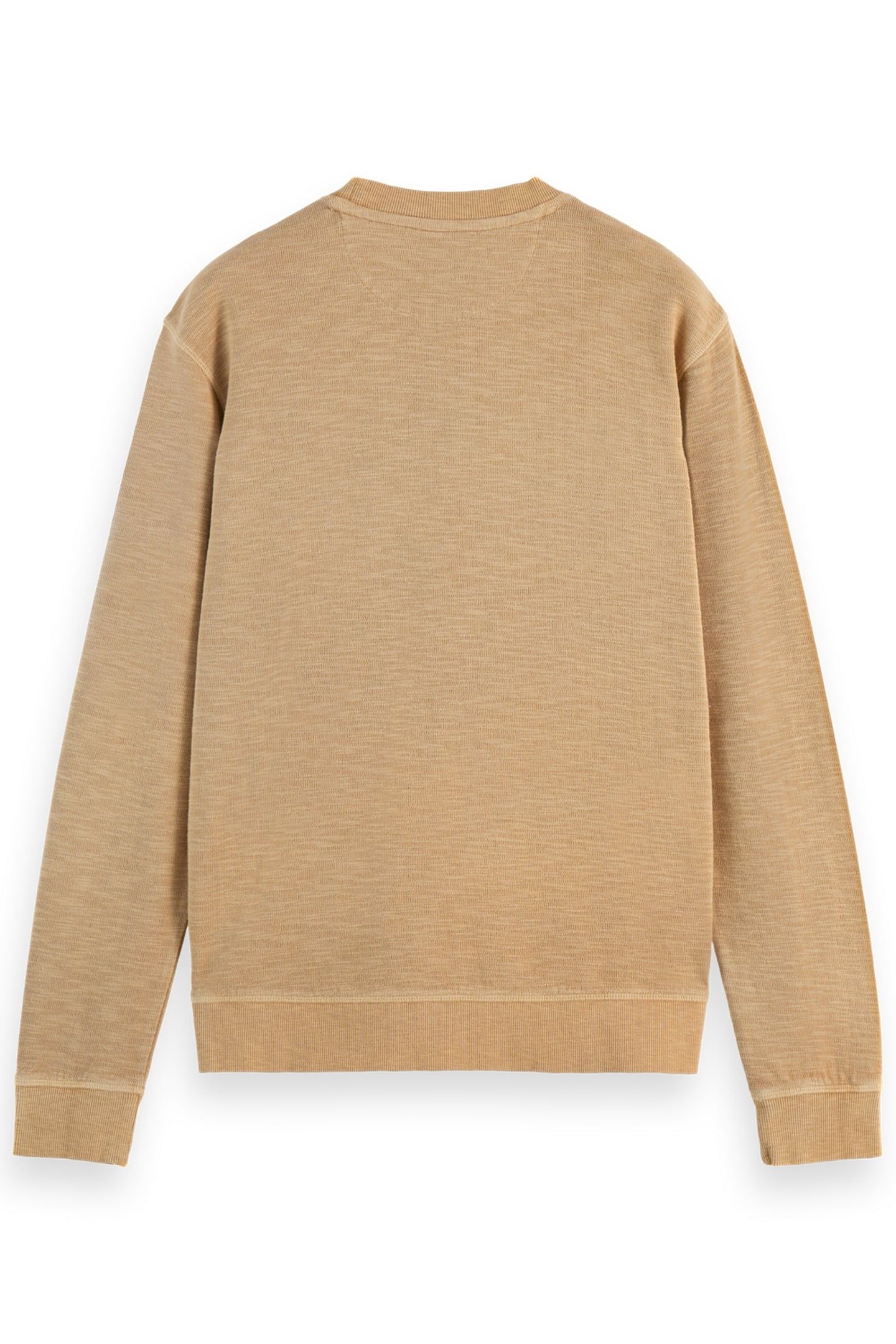 GARMENT DYE STRUCTURED SWEATSHIRT SAND 2