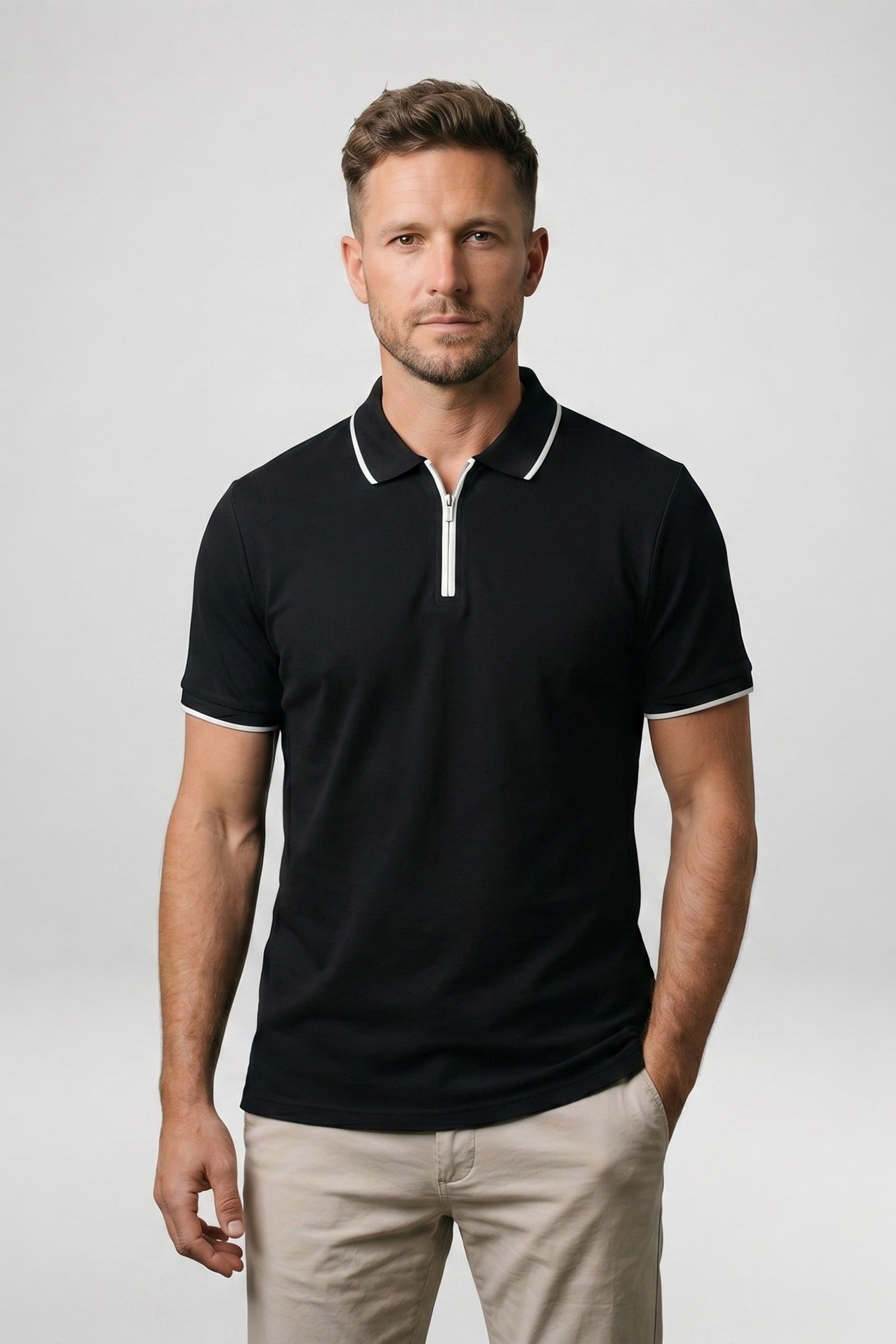 ESCOR POLO BLACK 1